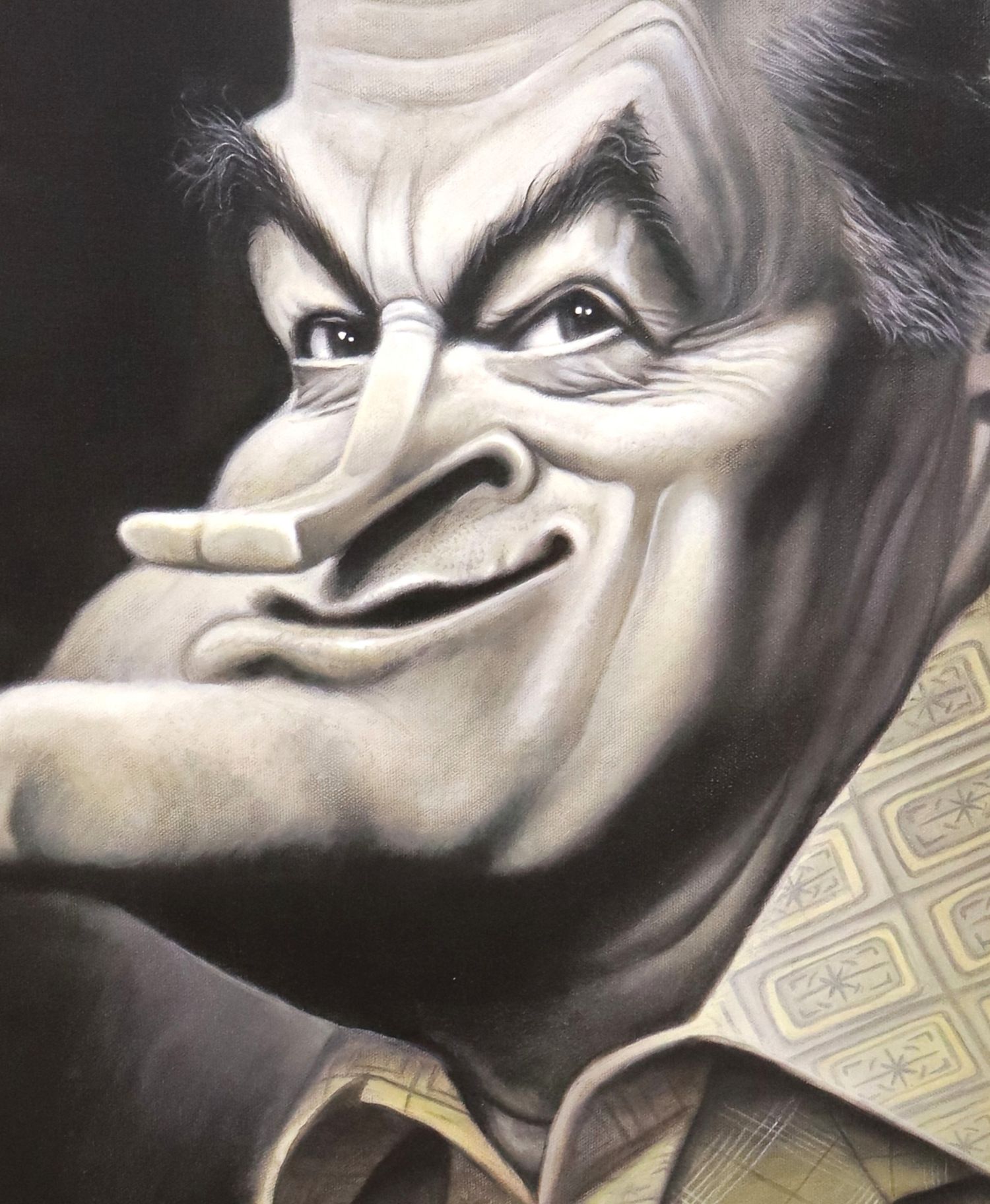 Bob Hope Charac Signed Giclee Canvas 28/195