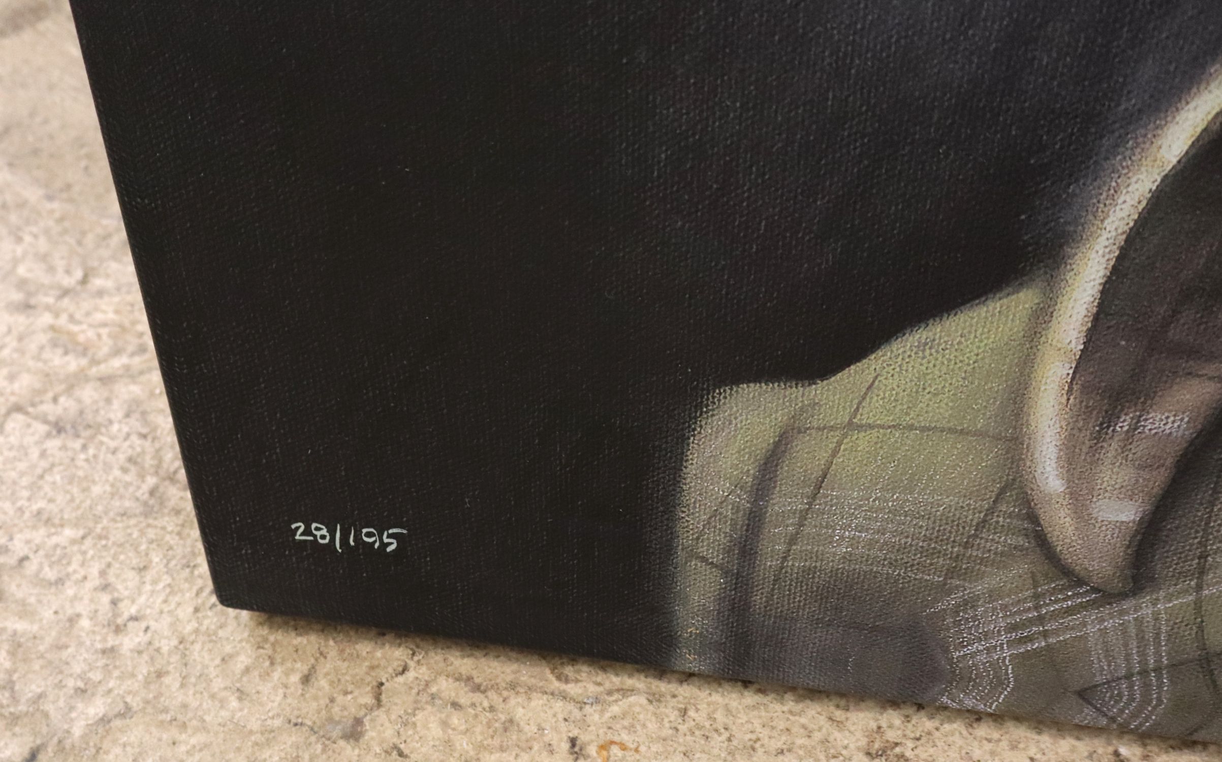 Bob Hope Charac Signed Giclee Canvas 28/195