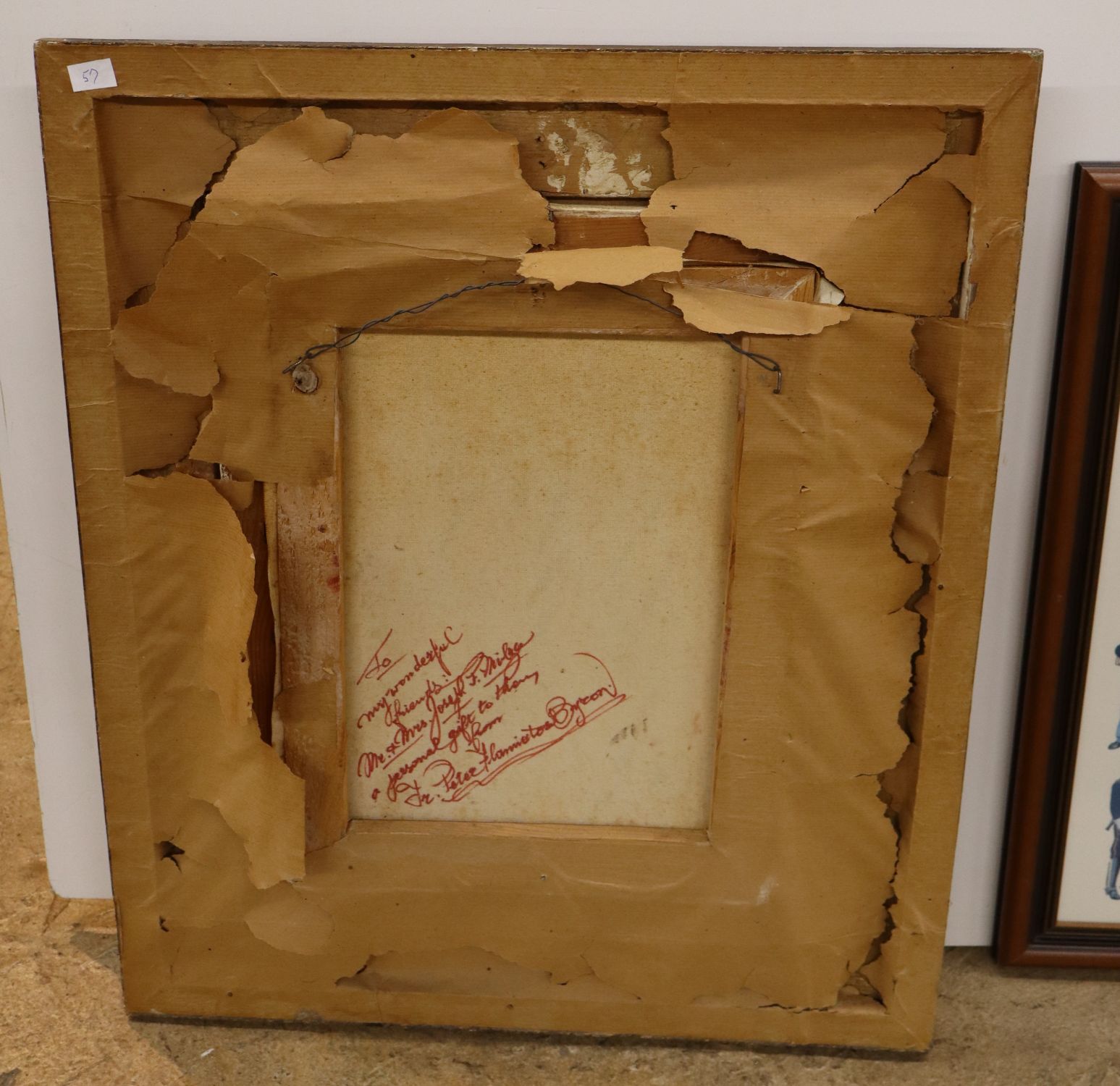 Trisevgeni Interior Oil Painting Gold Frame