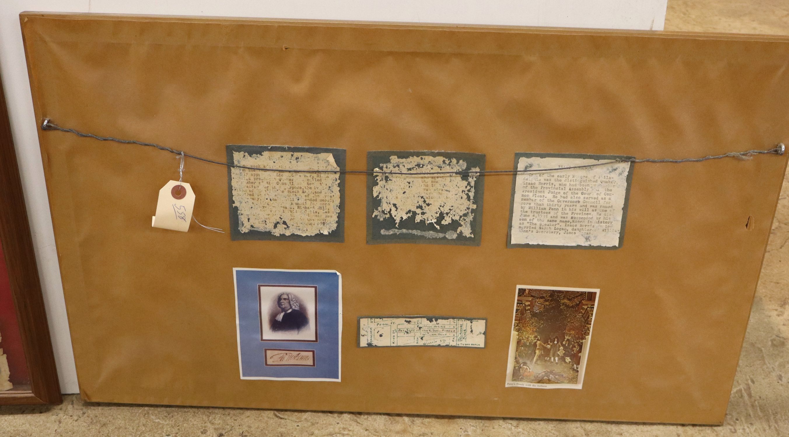 1701 William Penn Philadelphia Vellum Land Patent