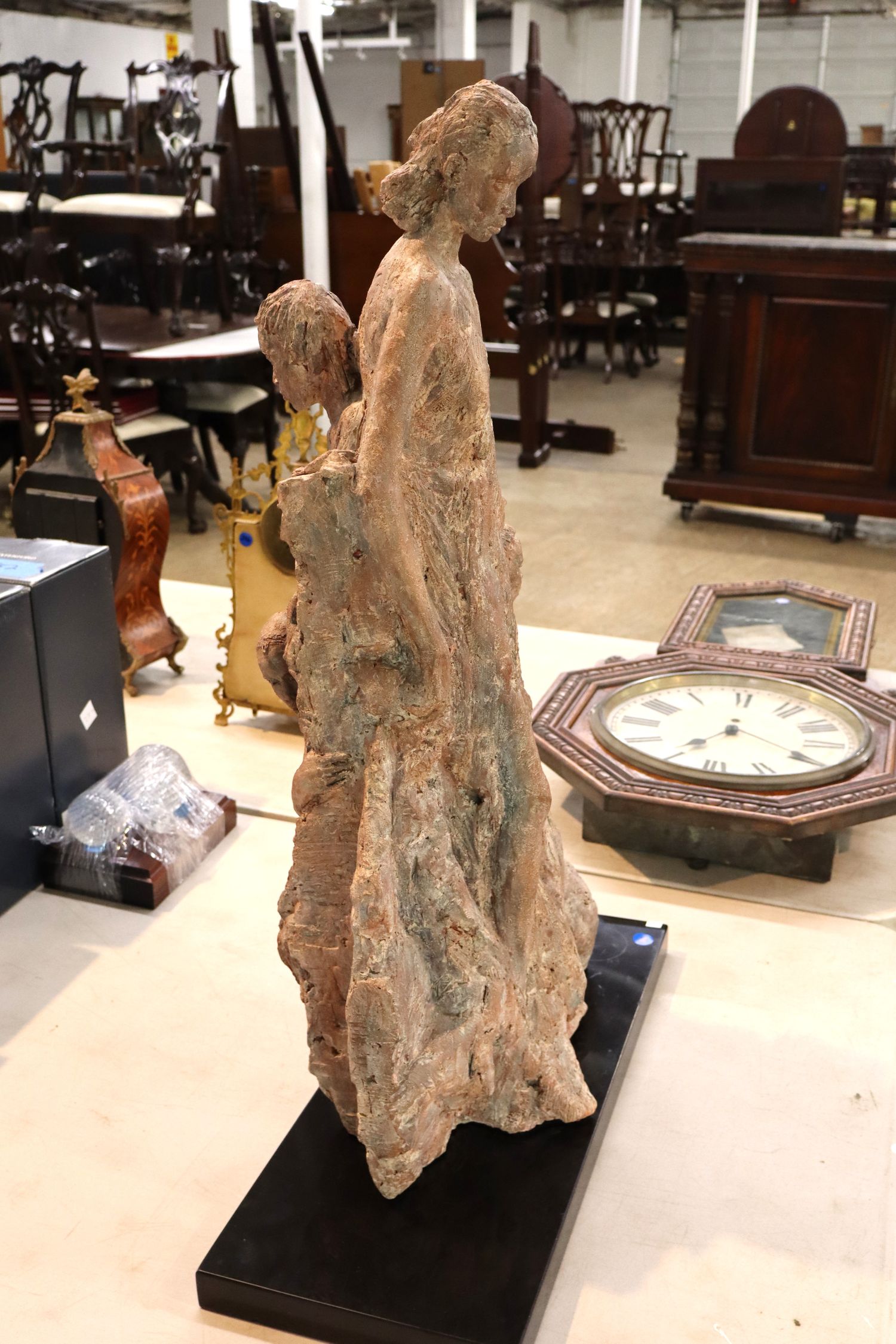 Jacqueline Spellens People Terra Cotta Sculpture