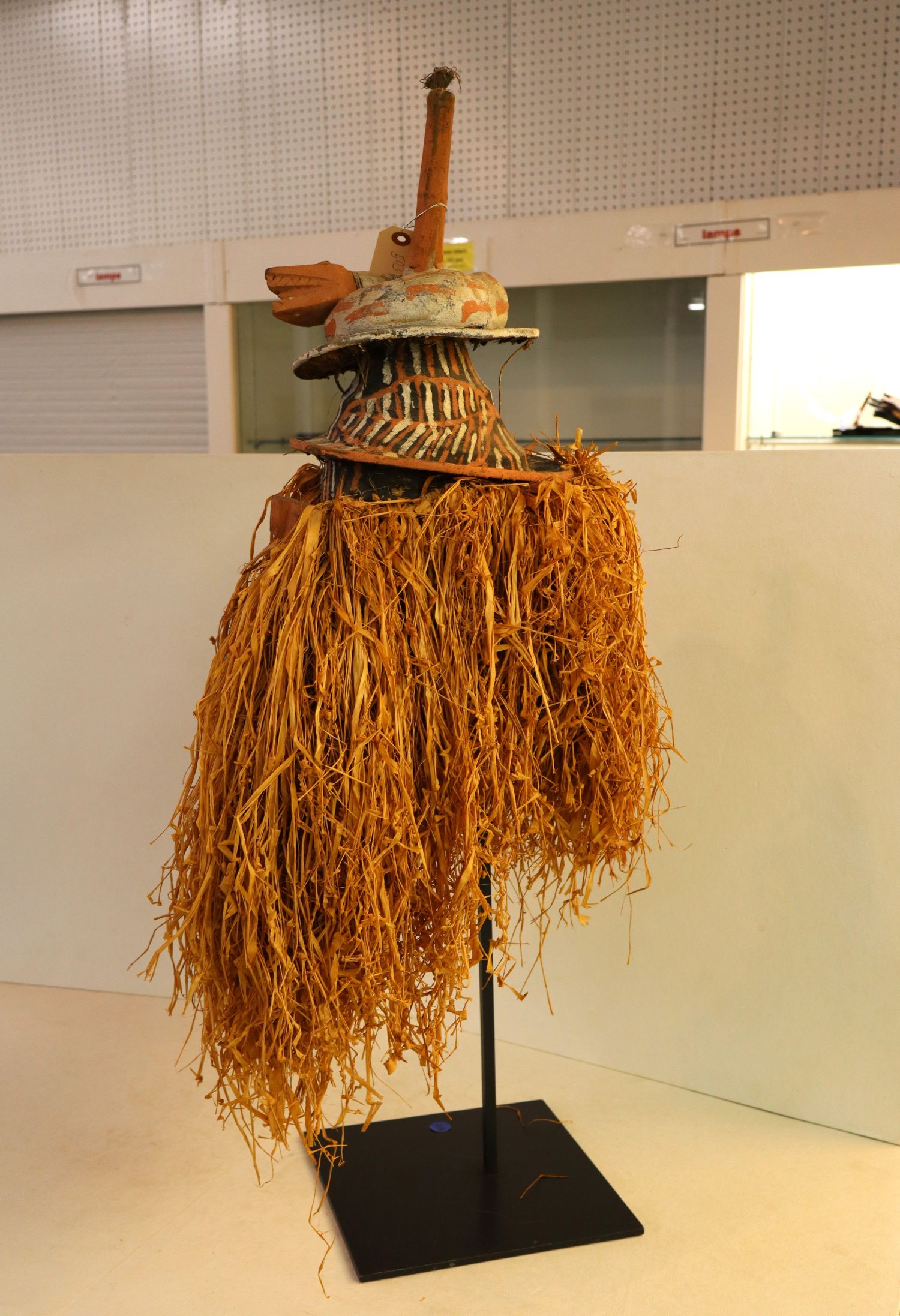 Yaka Kholuka Ndeemba Initiation Mask Stand