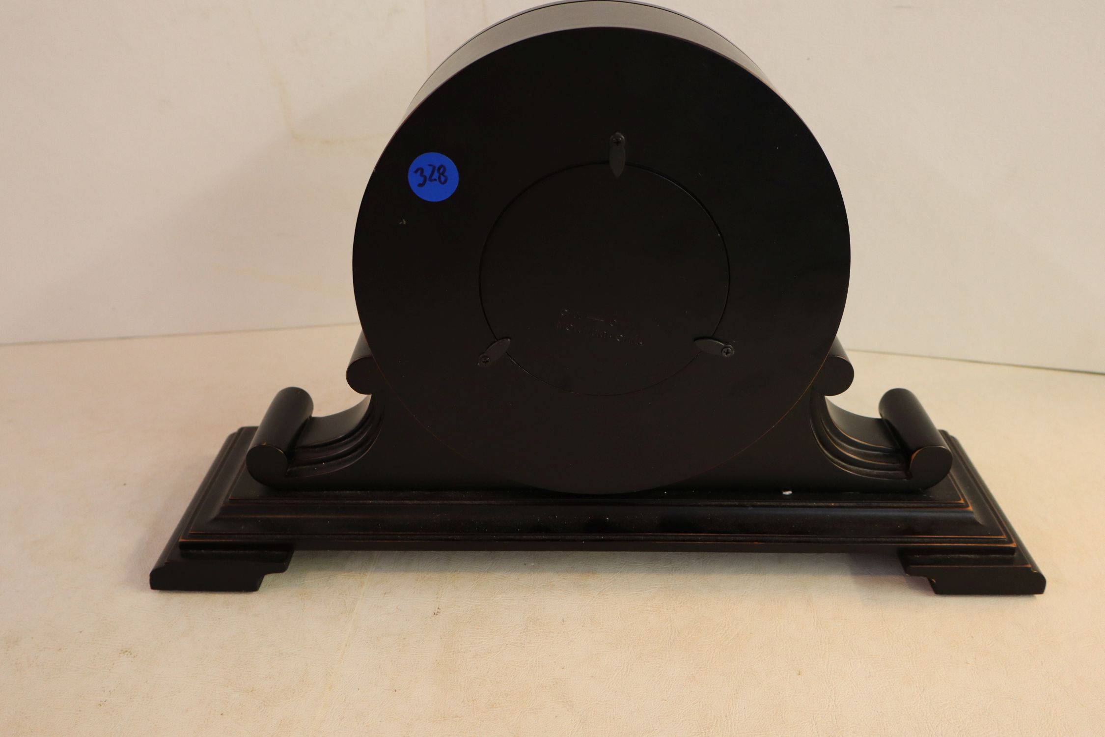 Art deco style mantle clock with quartz movement