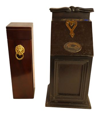 Liverpool Candle Co. candle box/candles/snuffer. Liverpool Candle Co. candle box with candles 