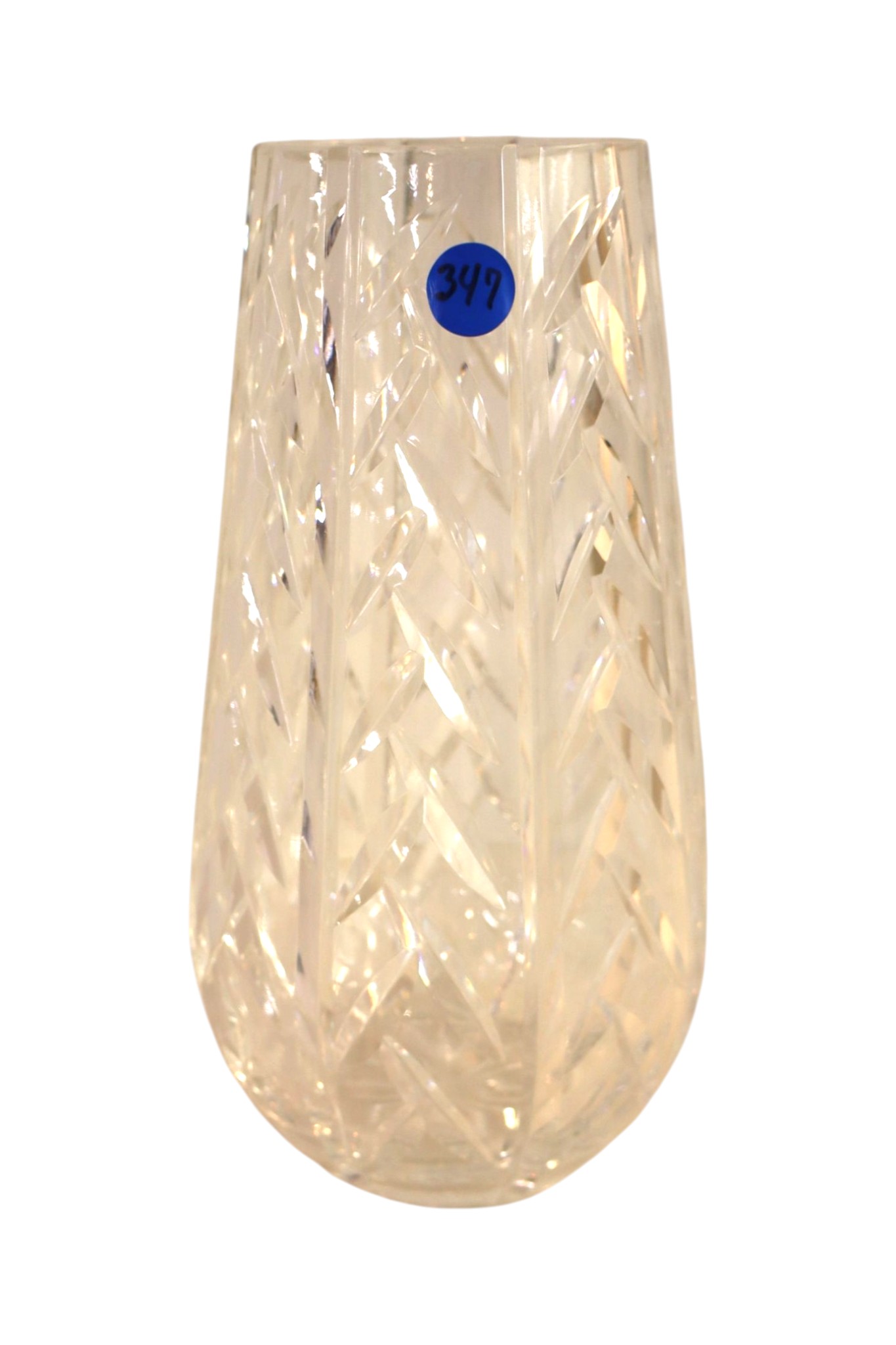Waterford lead crystal vase