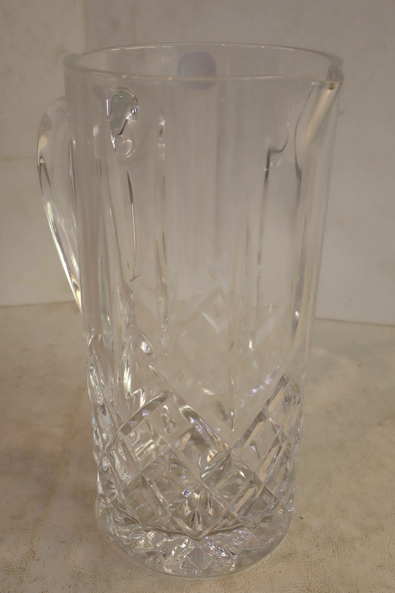 Waterford lead crystal pitcher