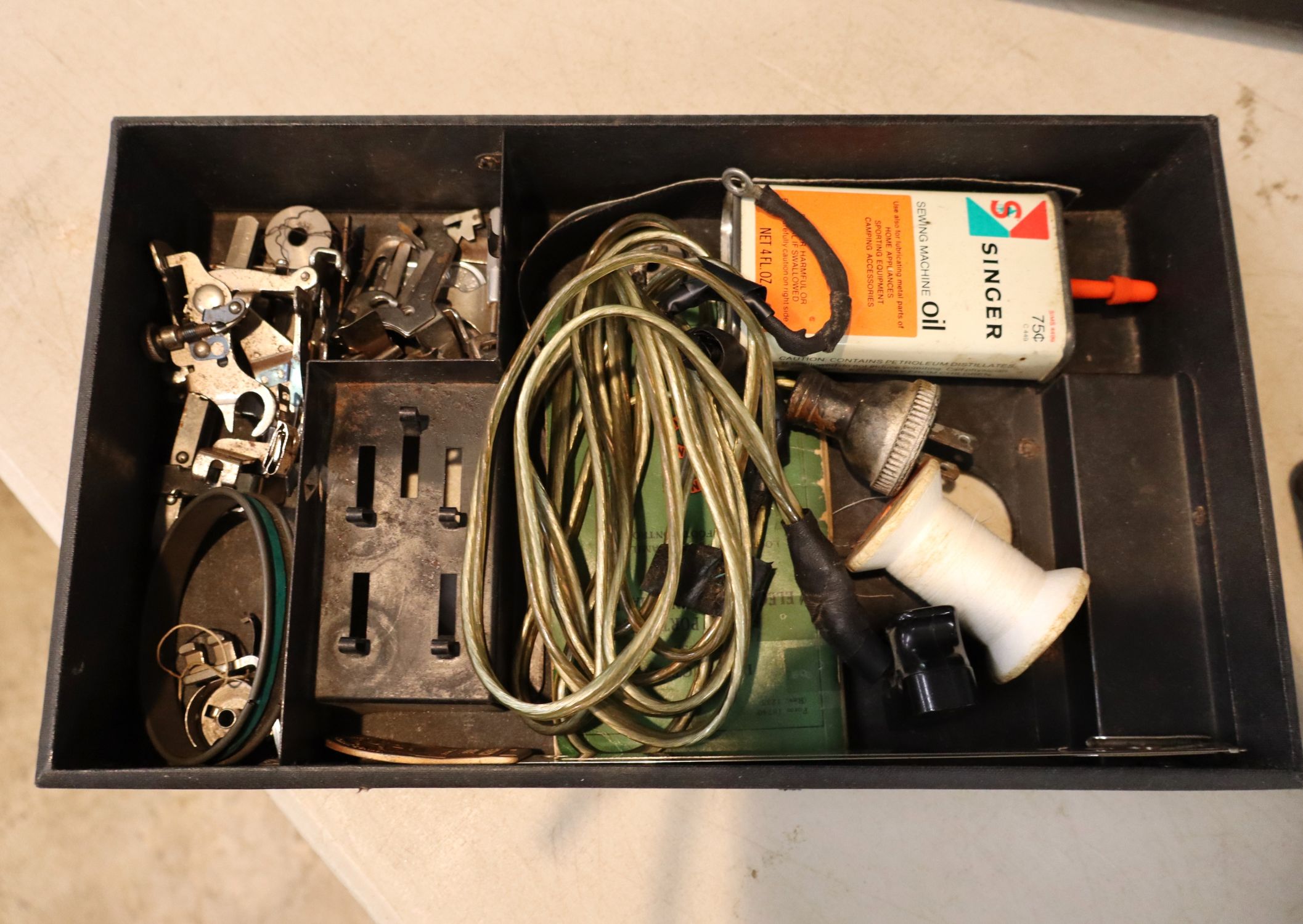 Vintage Singer 221 Centennial Sewing Machine Case