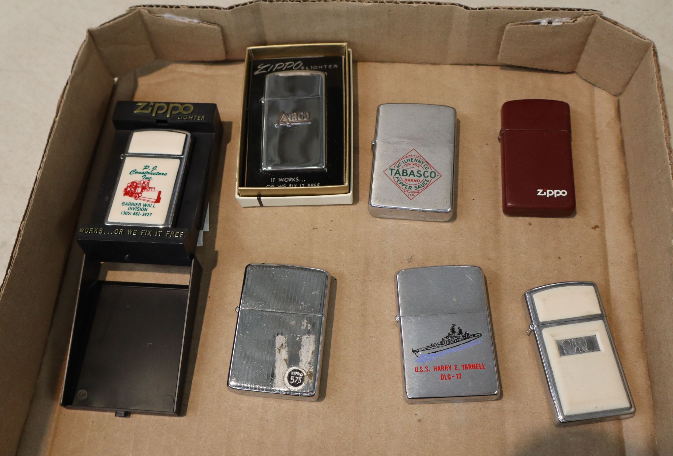 Vintage Beer Can Lighter Collection Tobaccoriana