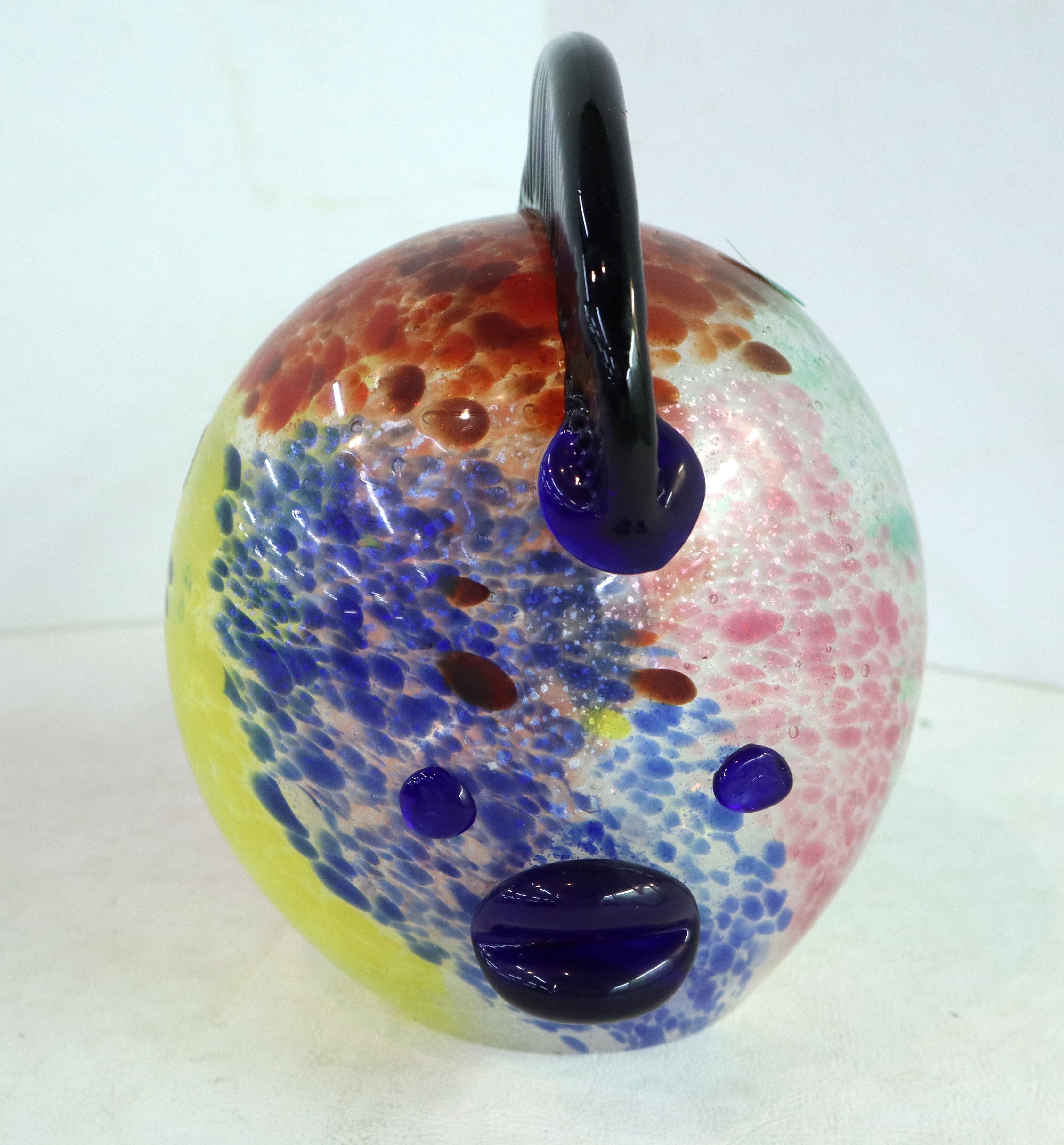 Vintage Murano glass hand blown fish