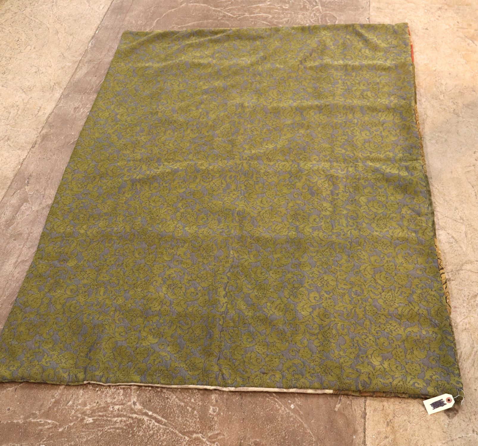 Handmade patchwork 69x 50 coverlet lap blanket