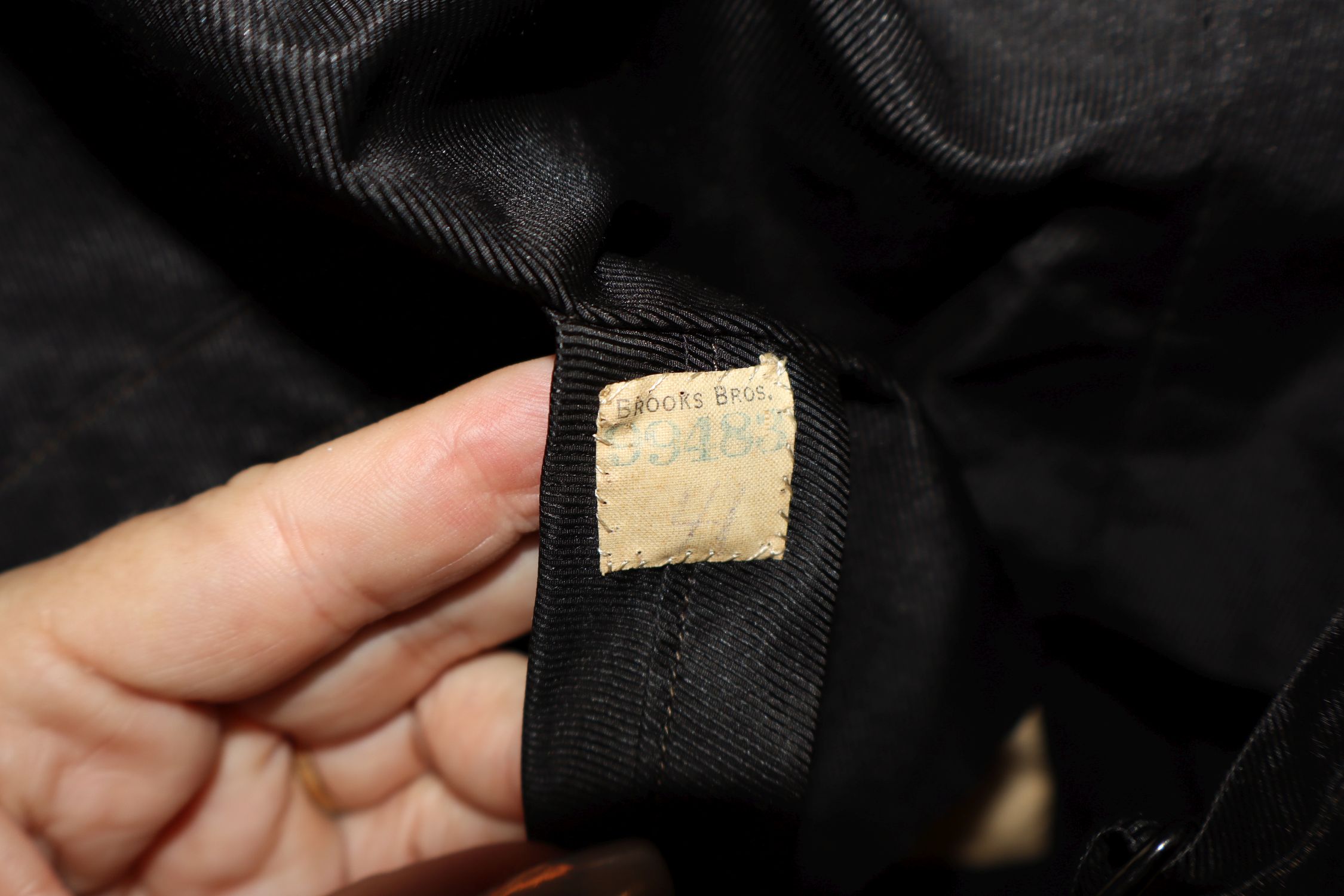 Museum Qty 1918 Brooks Brothers Morning Suit
