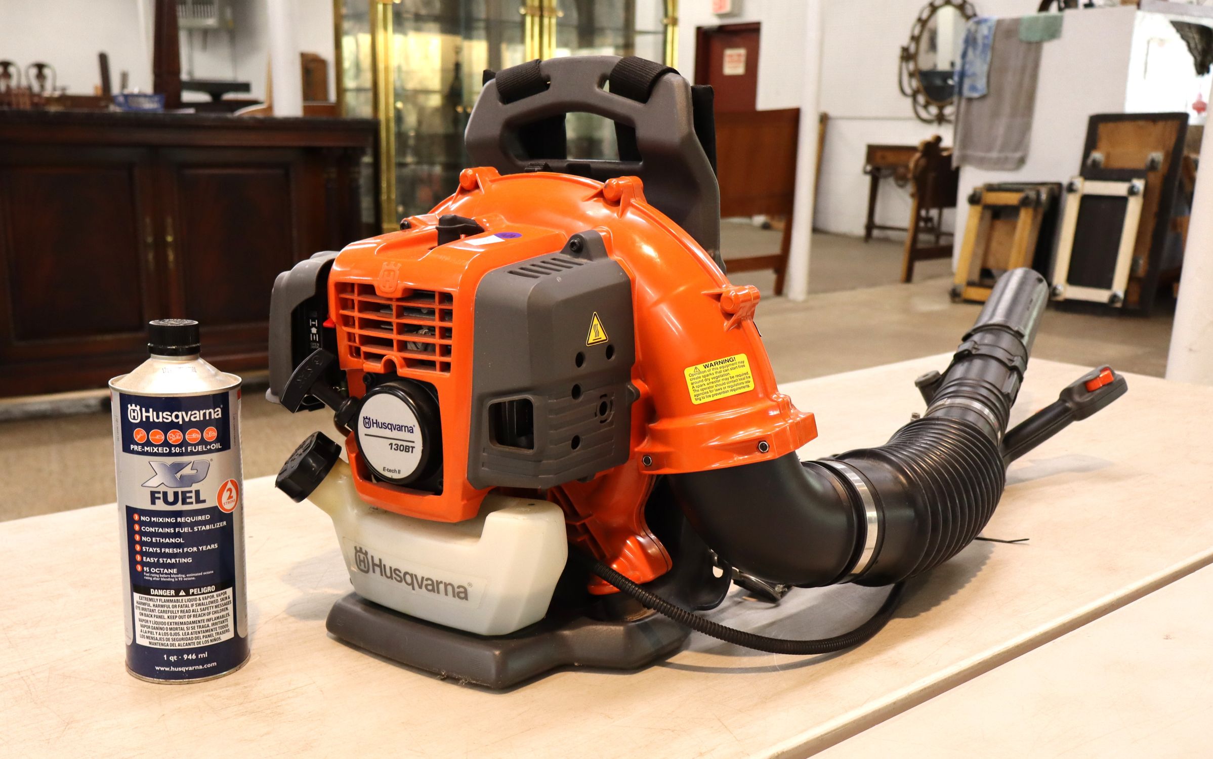 Husqvarna 130BT Gas Backpack Leaf Blower