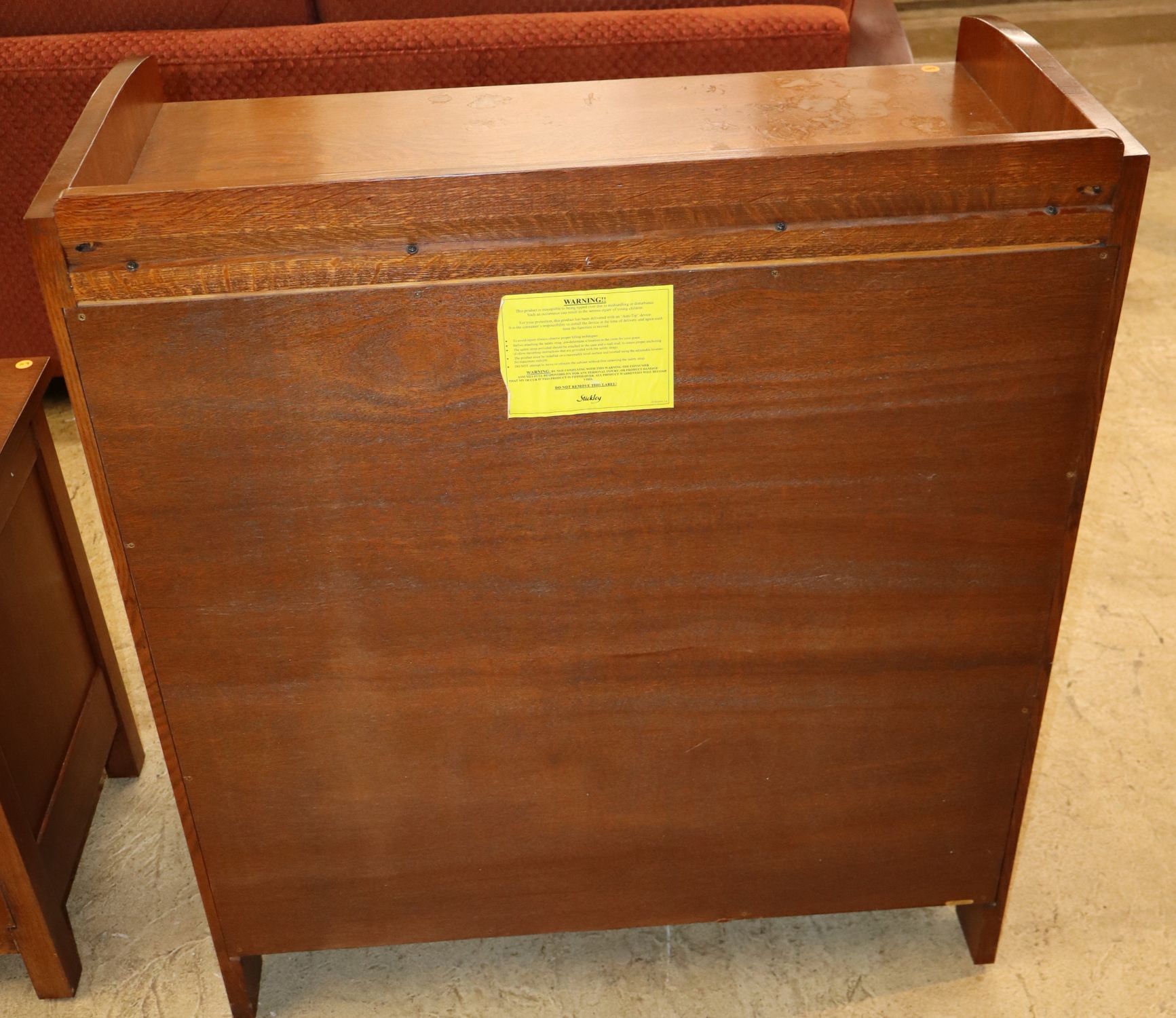 Stickley mission oak 2 over 3 drawer chest