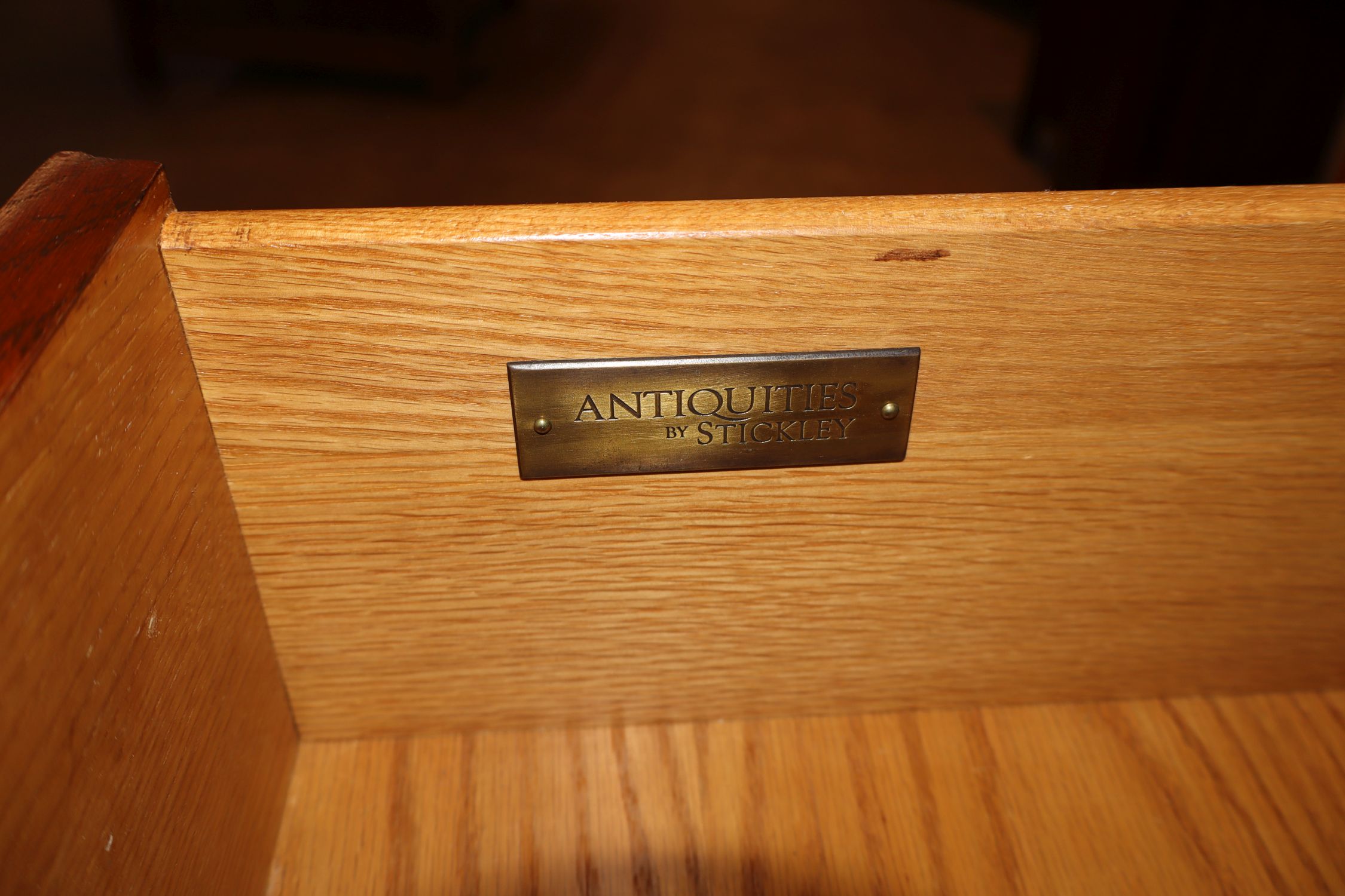 Stickley mission oak 2 over 3 drawer chest
