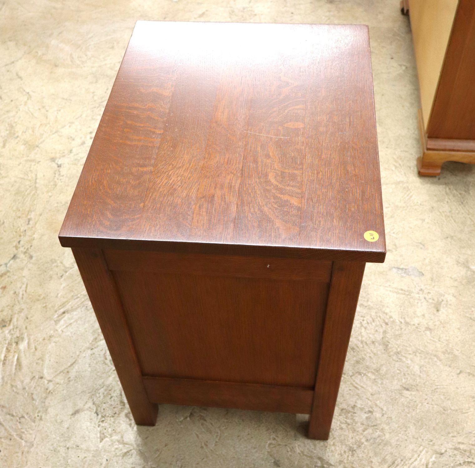 Stickley mission oak one drawer side table
