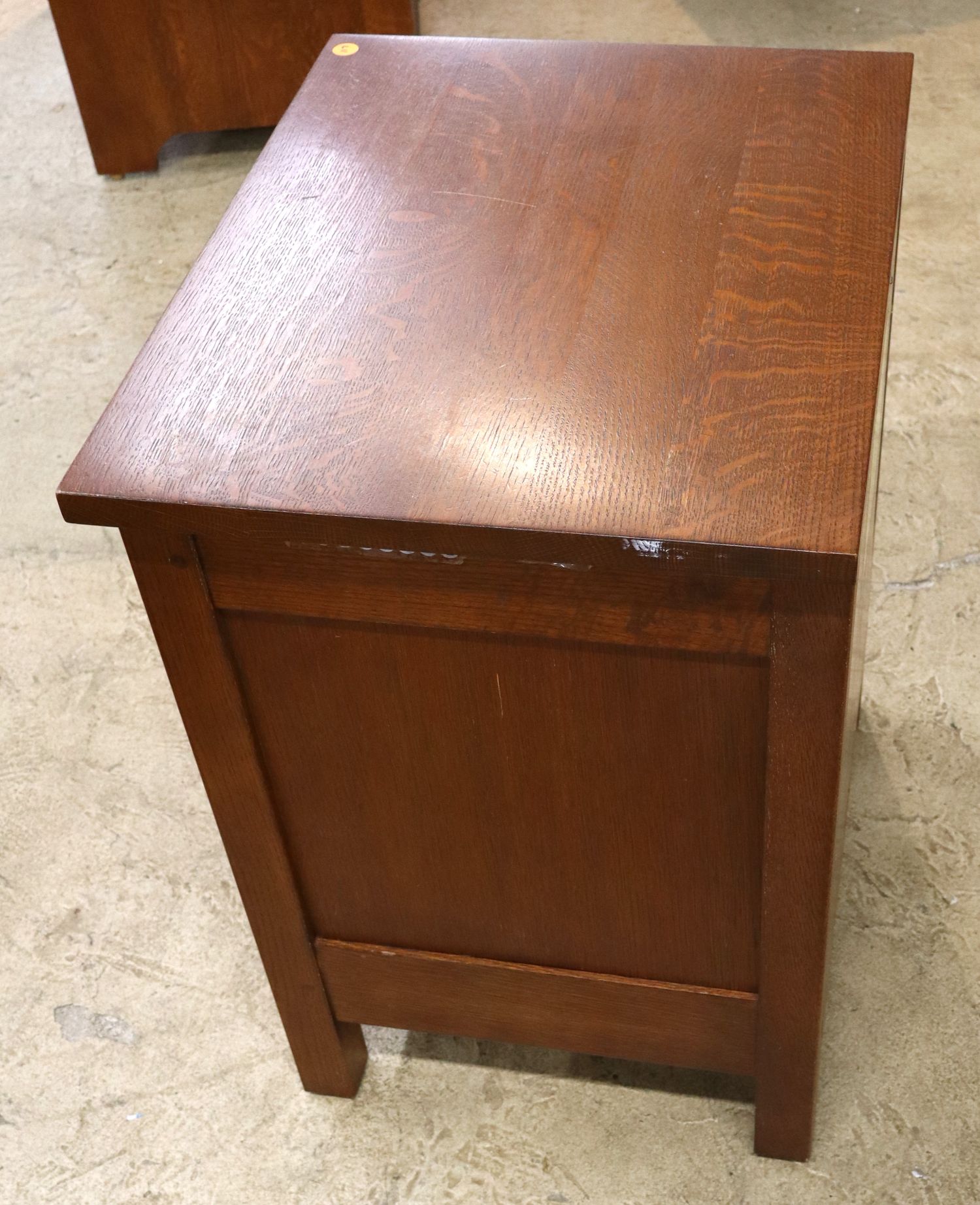 Stickley mission oak one drawer side table