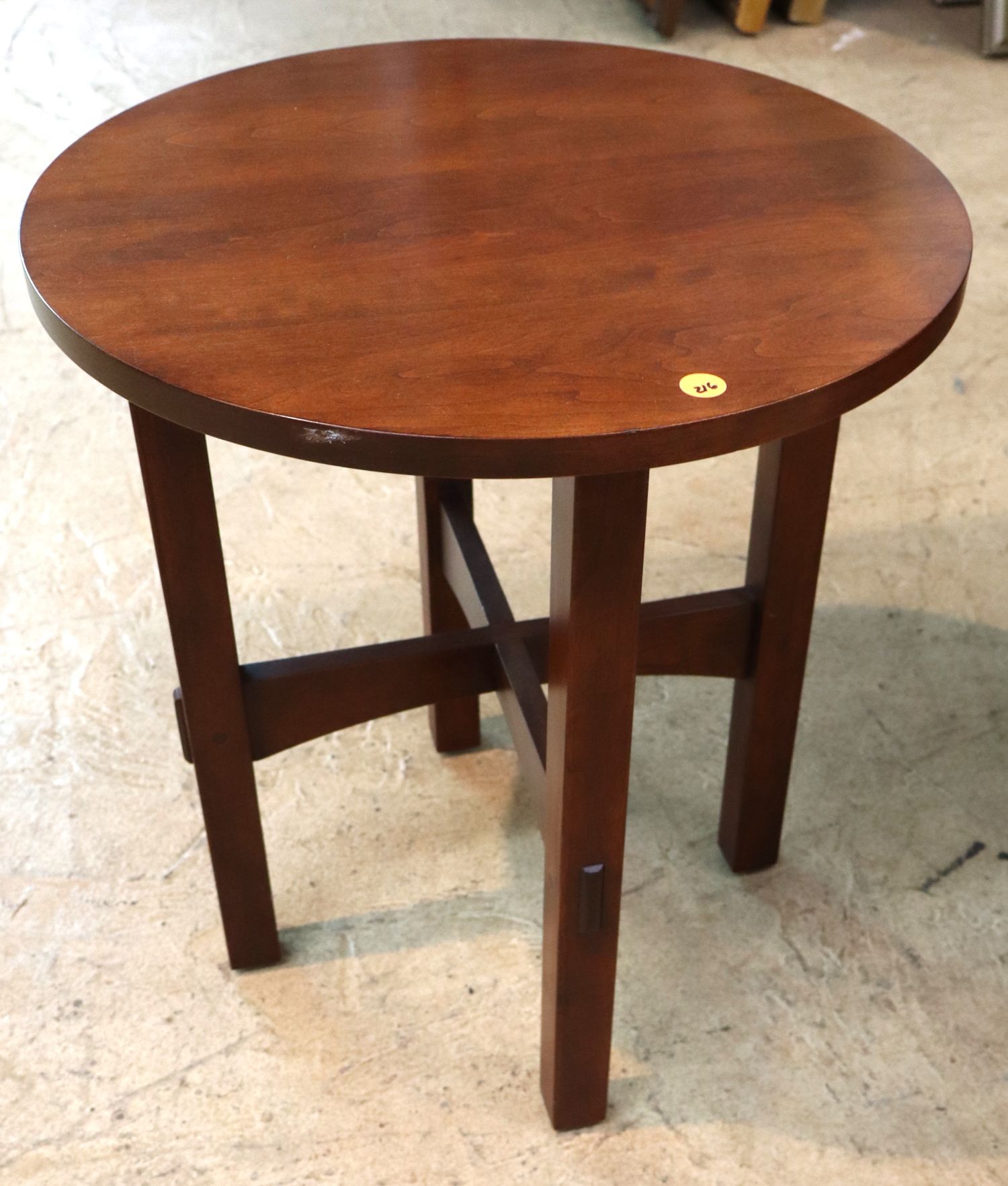 Stickley solid cherry arts & crafts 18" plant stand