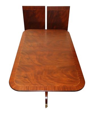 Beautiful Henkel Harris dbl pedestal dining table. Beautiful Henkel Harris double pedestal 