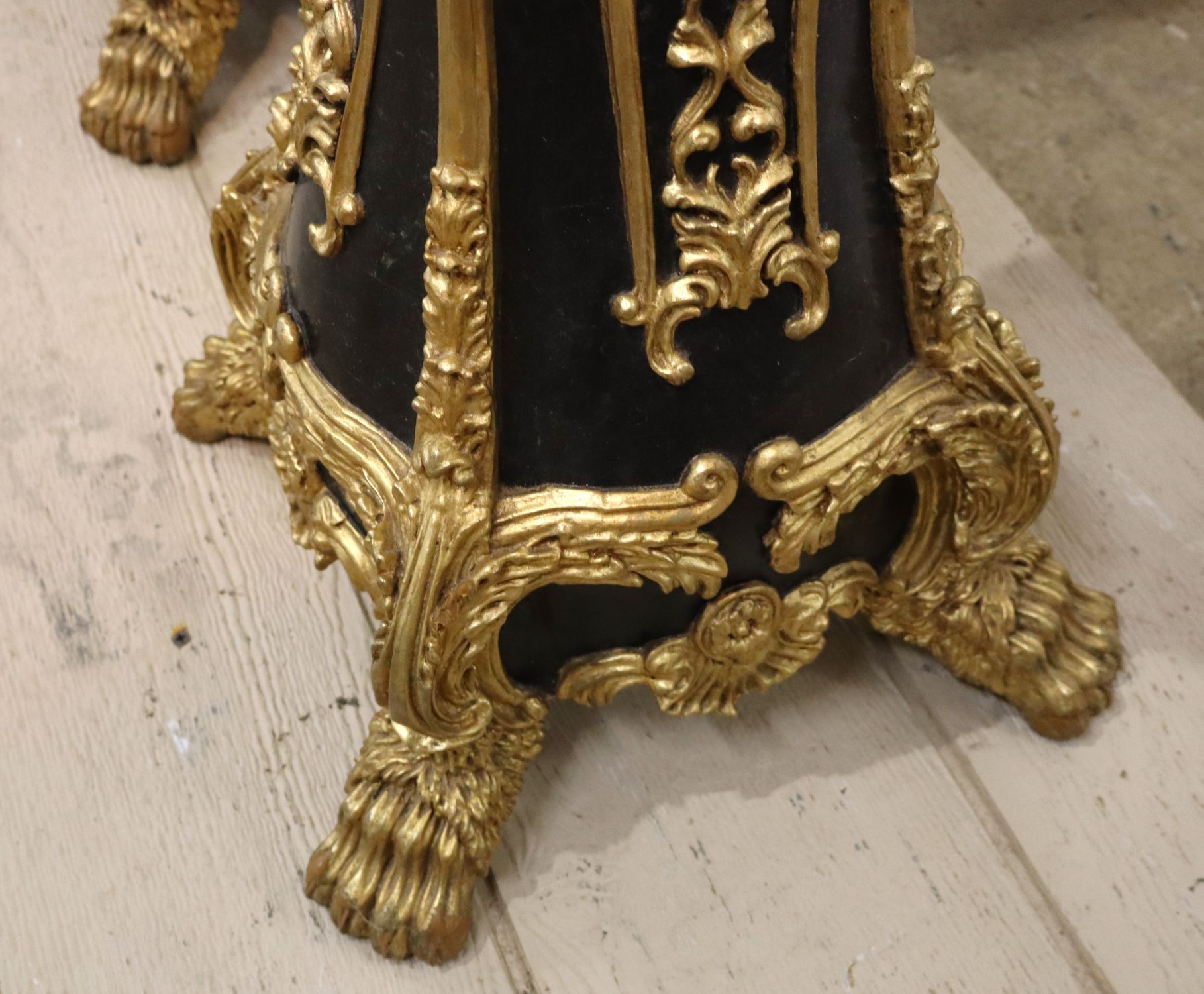 Maitland-Smith Style Marble Busts & Pedestals