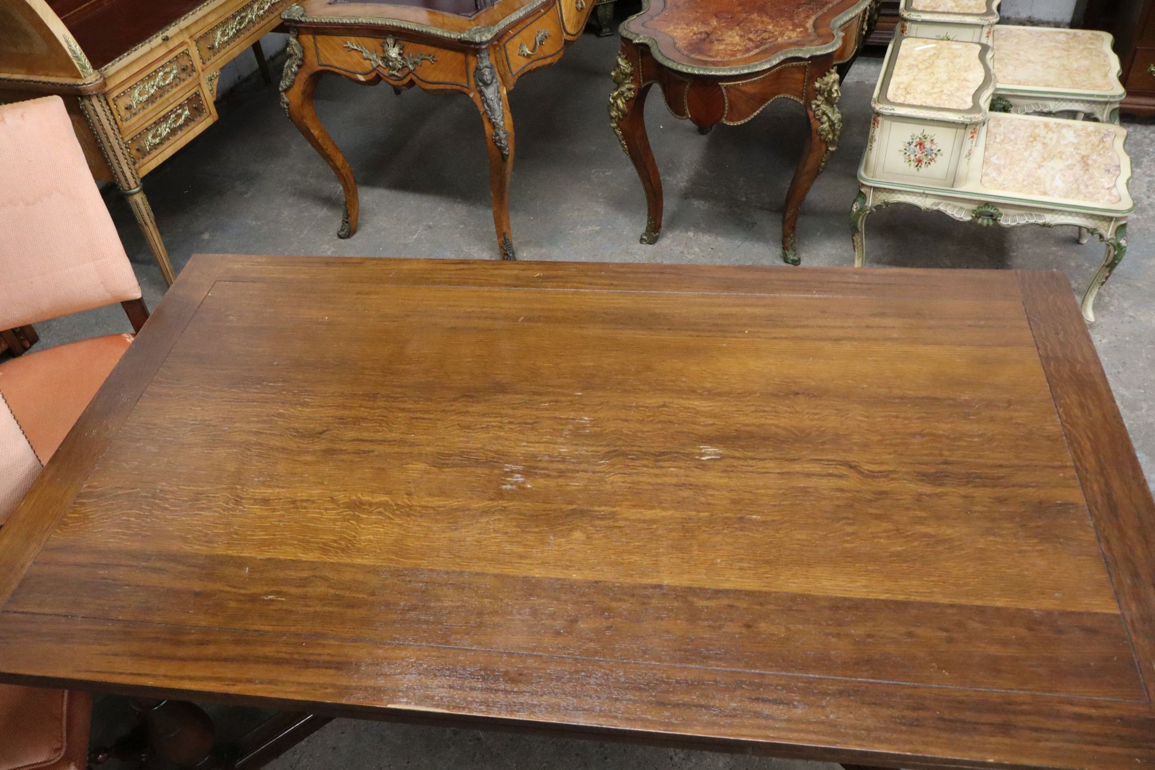 Baker Mixed Wood 7-Piece Refectory Dining Set
