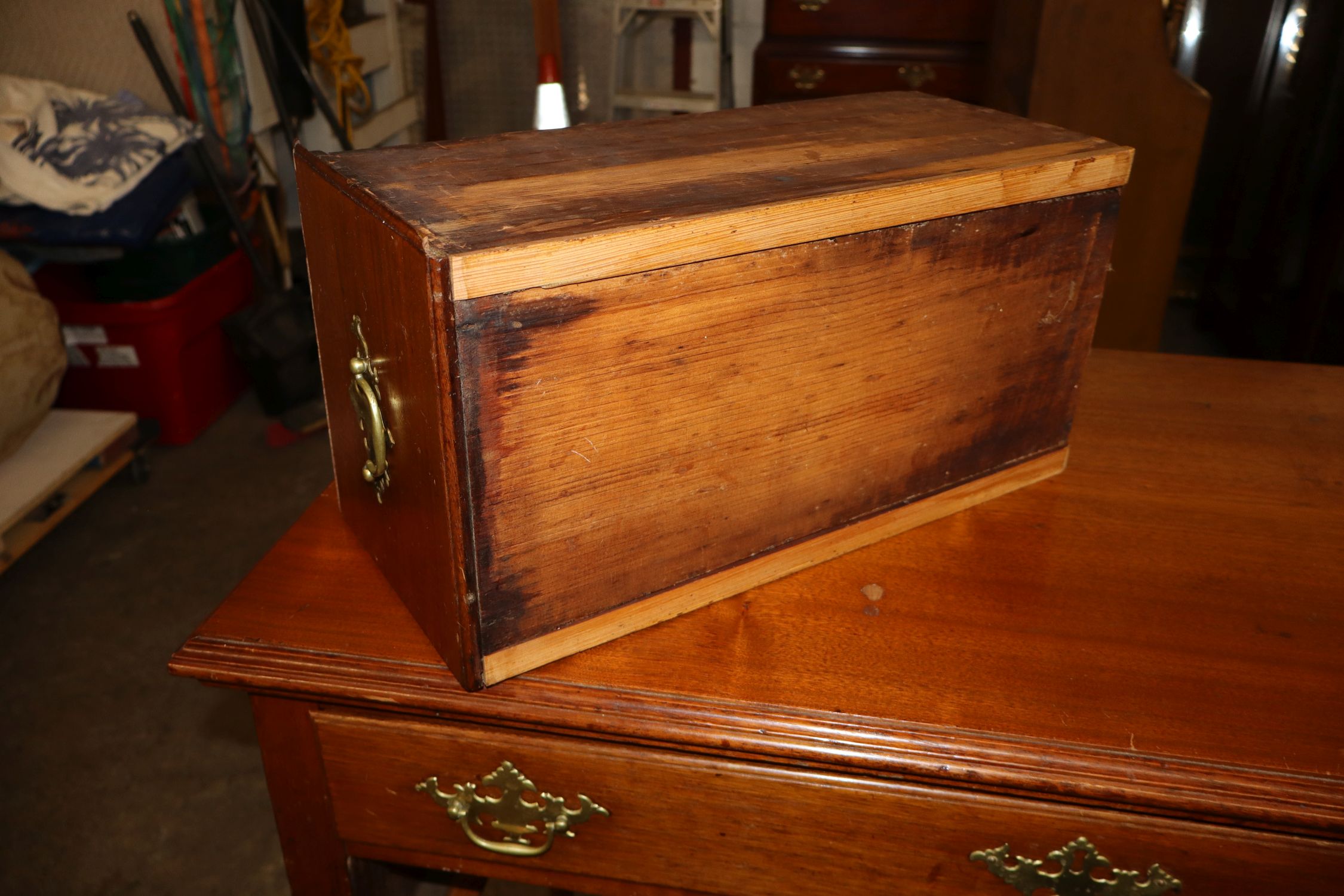 QA Shell Carved Mahogany Lowboy Circa. 1780-1820's
