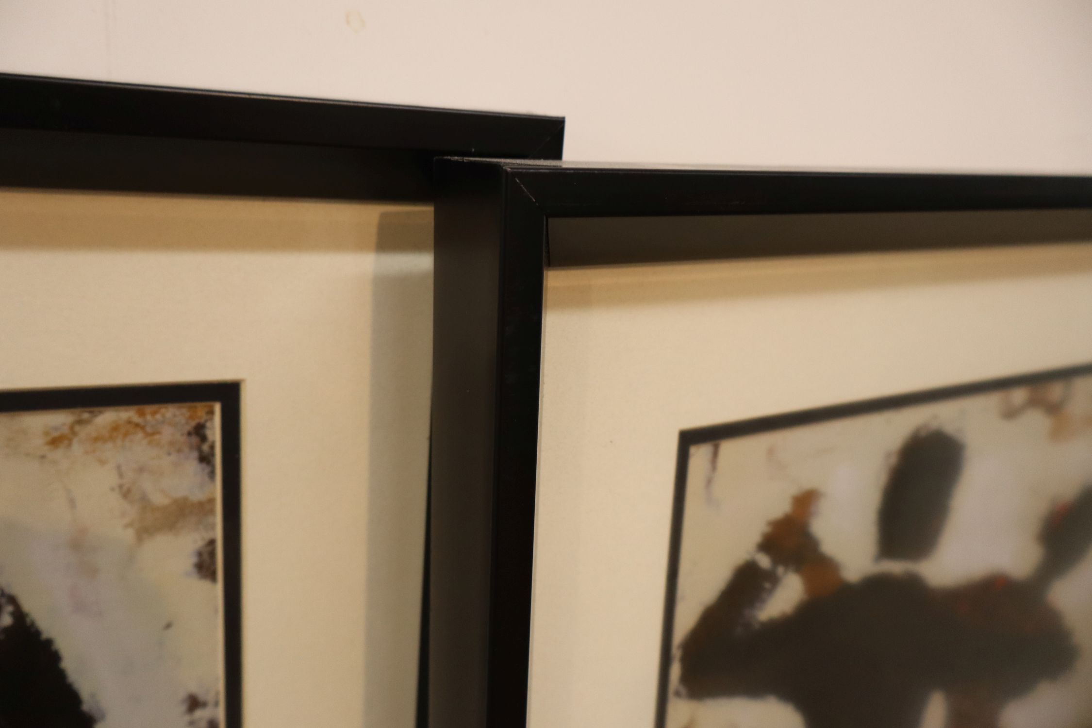 Pair Dupre Signed Ballroom Dancer Framed Prints