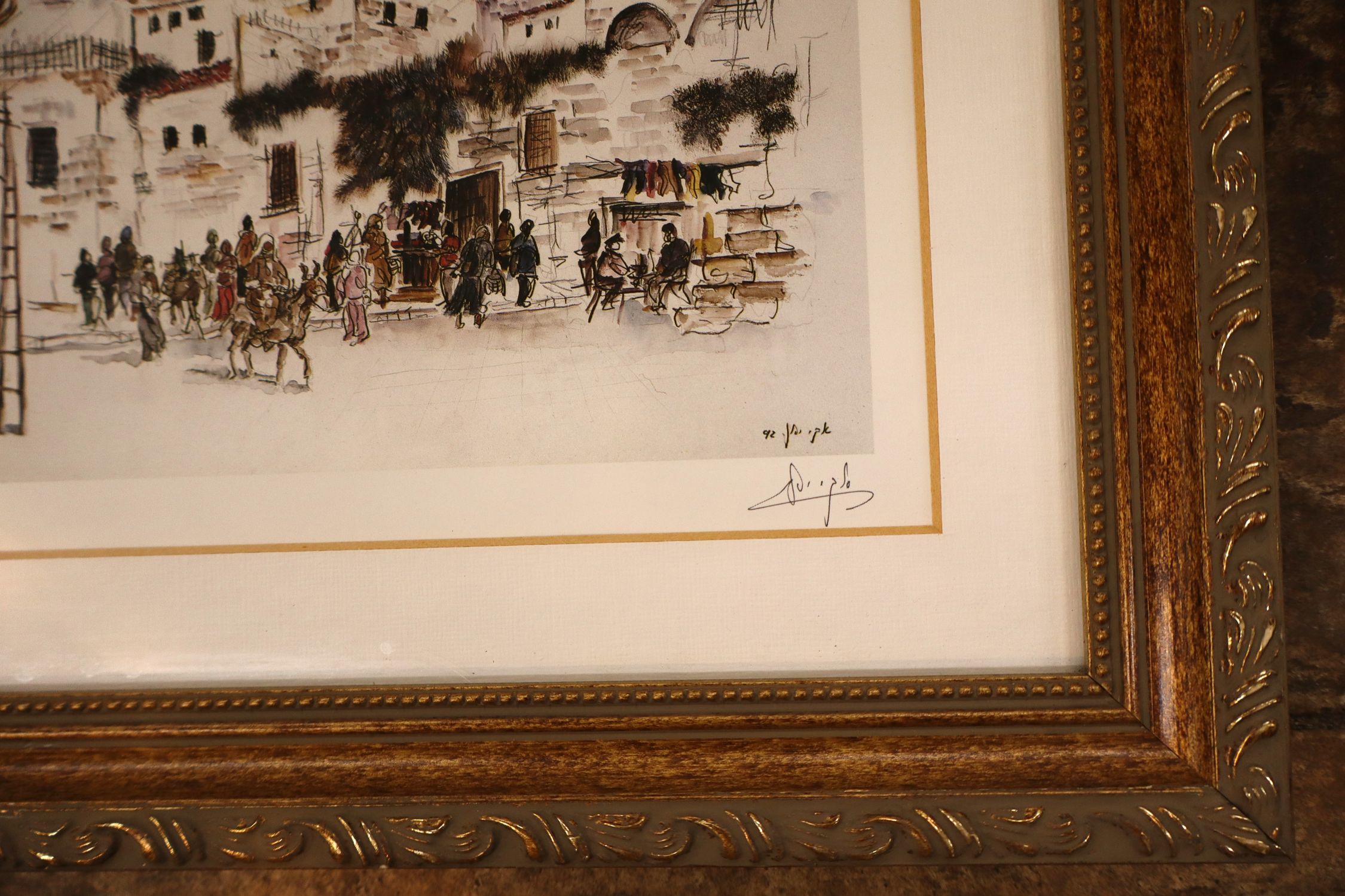 Lot 7 Framed Art Prints Chaplin Rockwell Vettriano
