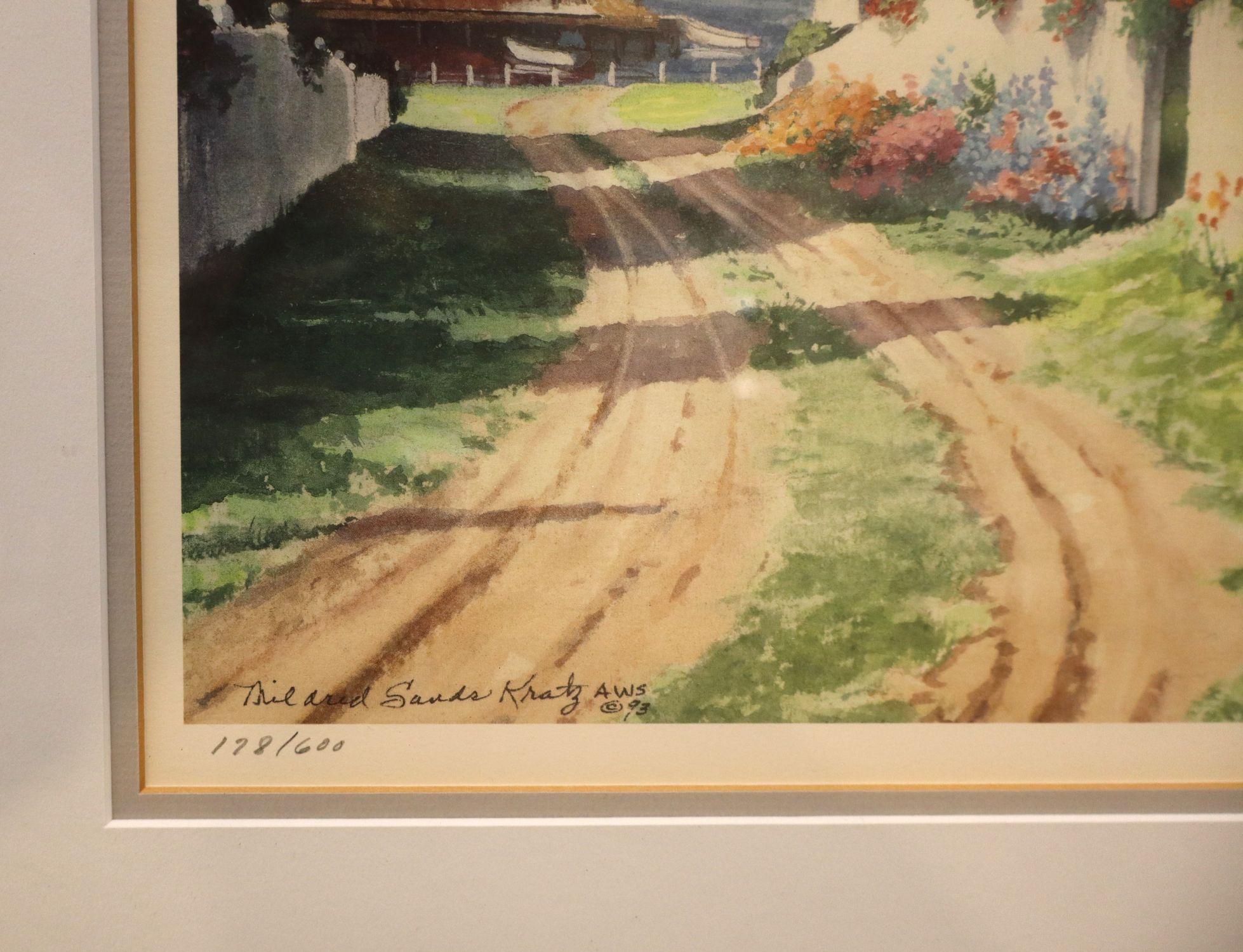 Mildred Sands Kratz Signed Print Ship Store 178/600