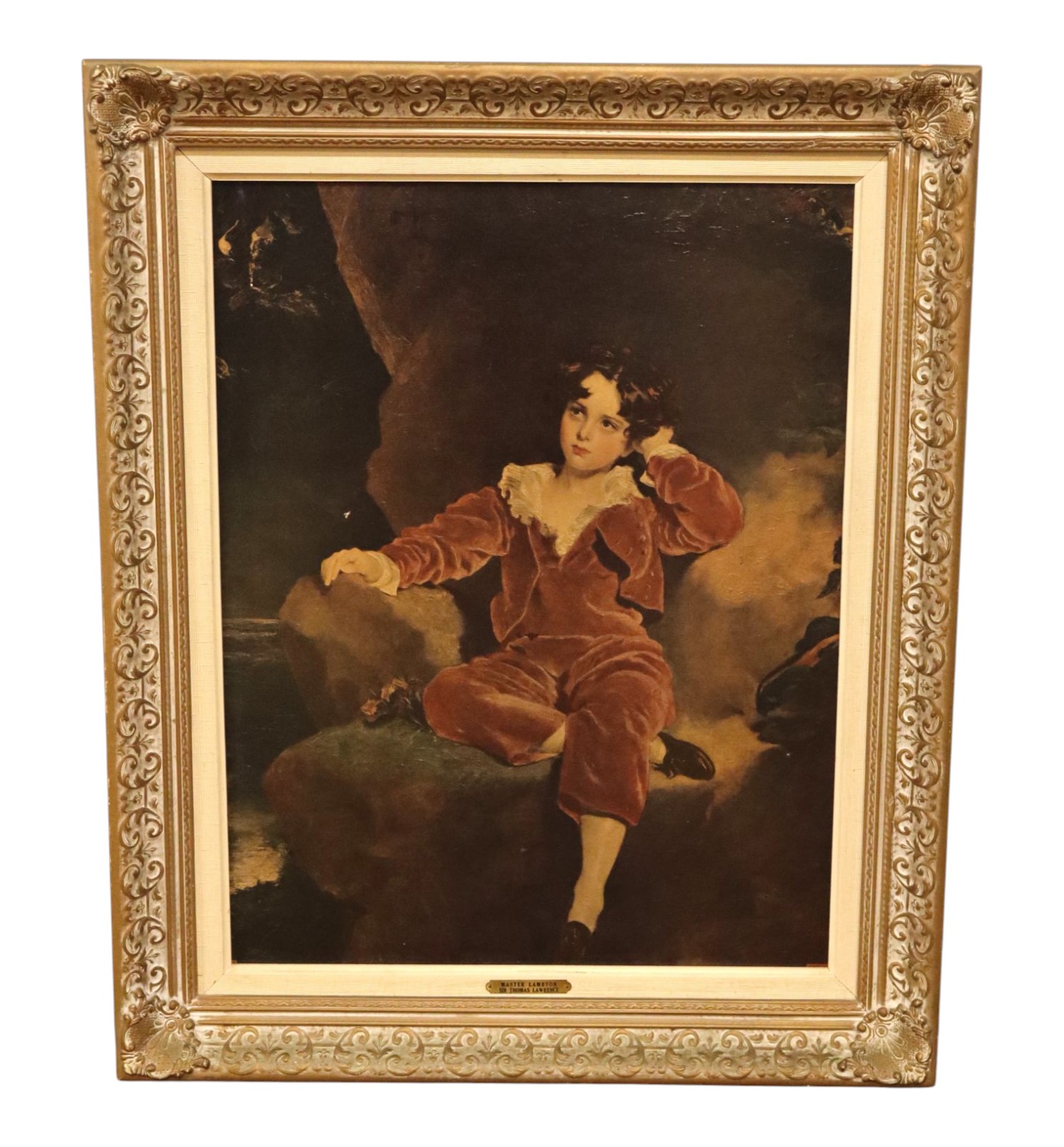 Sir Thomas Lawrence Master Lambton Canvas Giclee