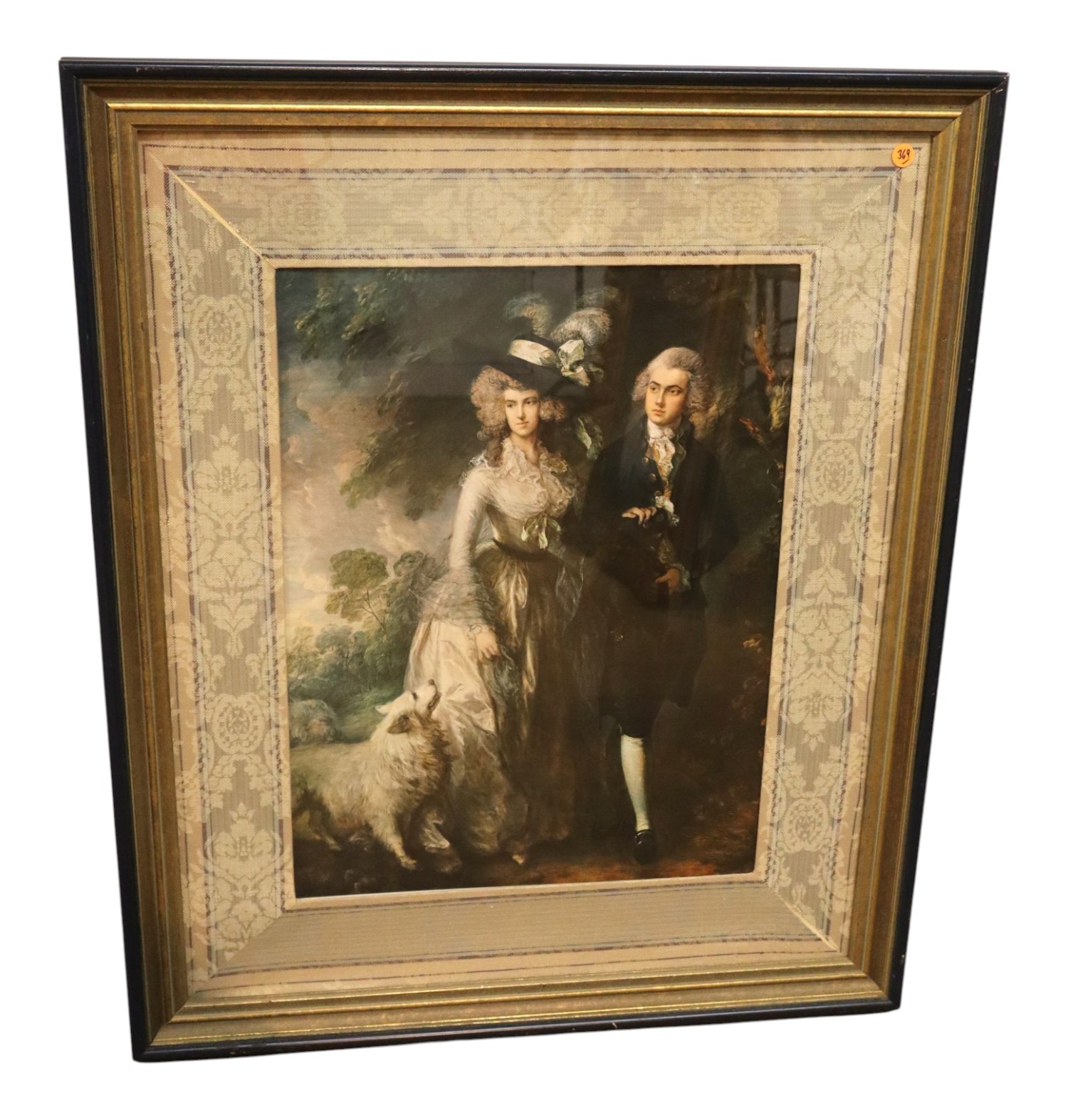 Gainsborough Morning Walk Bombay Co Framed Print