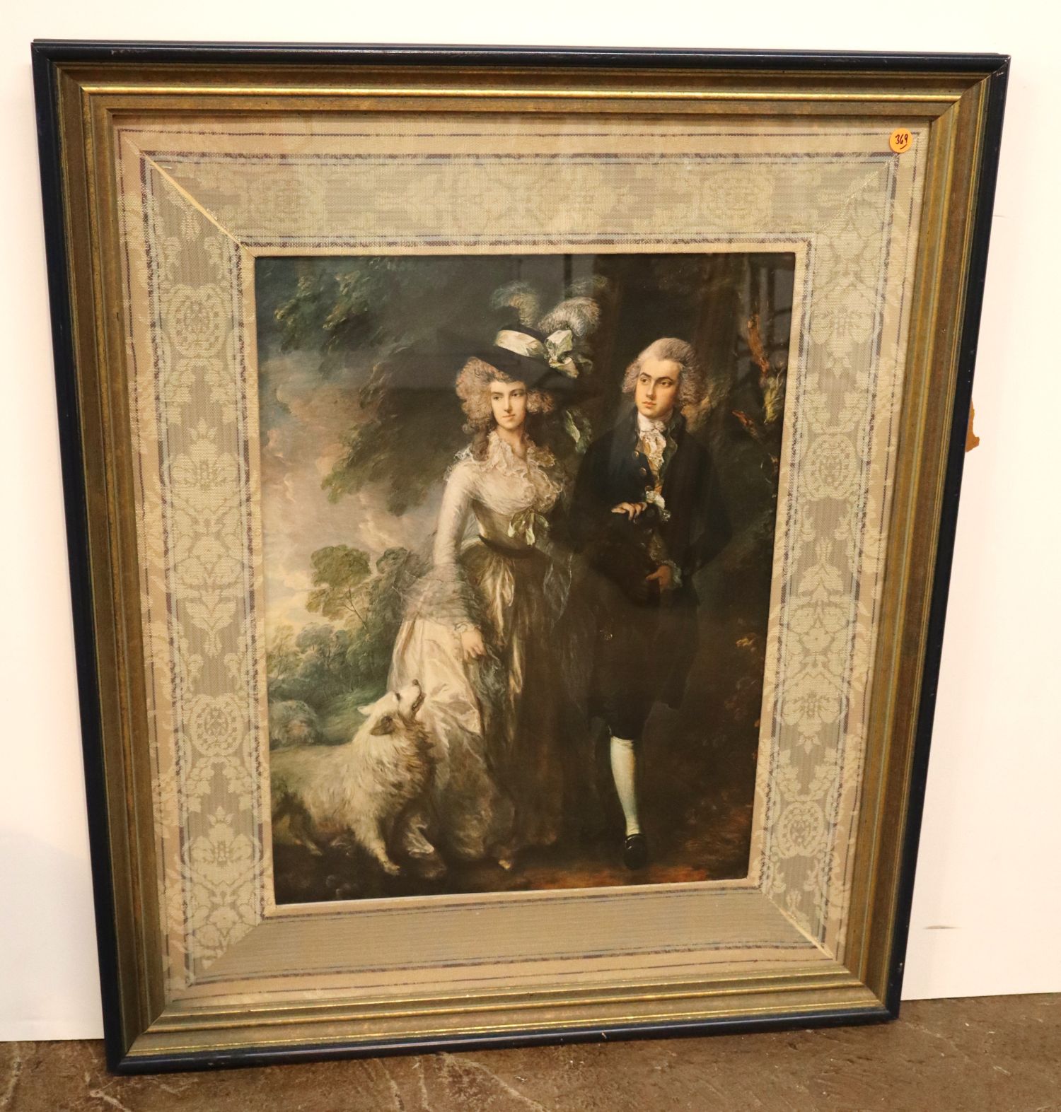 Gainsborough Morning Walk Bombay Co Framed Print