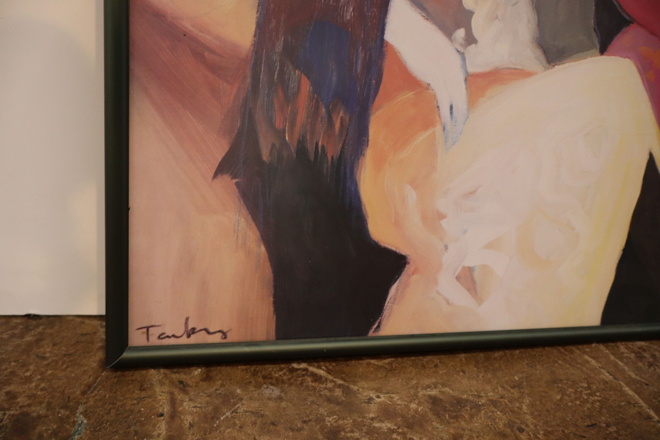 Itzchak Tarkay Seated Ladies Framed Art Print