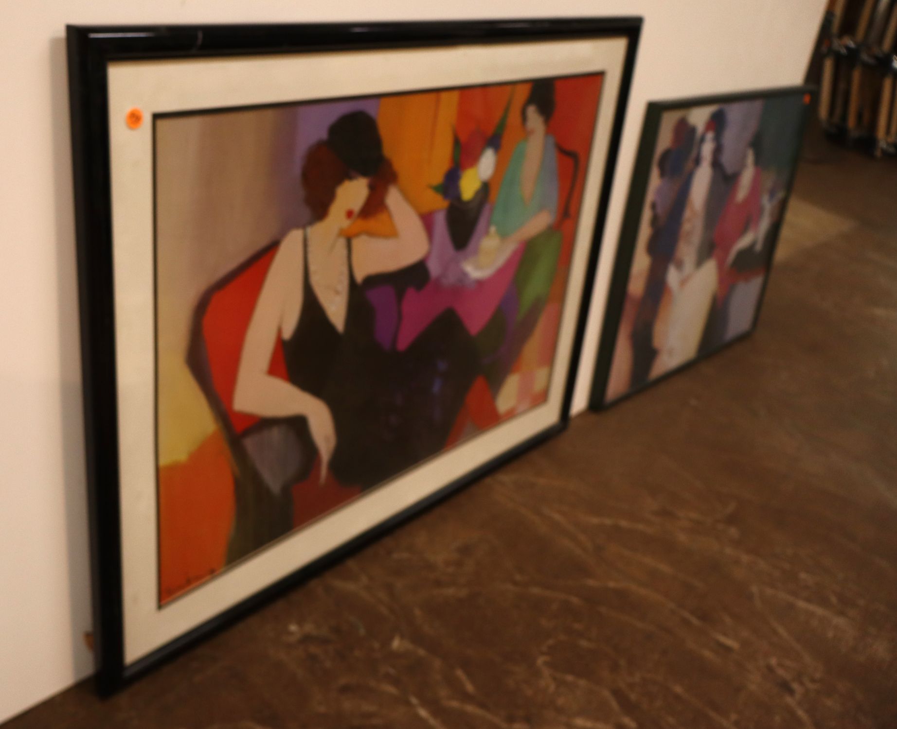 Itzchak Tarkay Afternoon Tea Framed Art Print