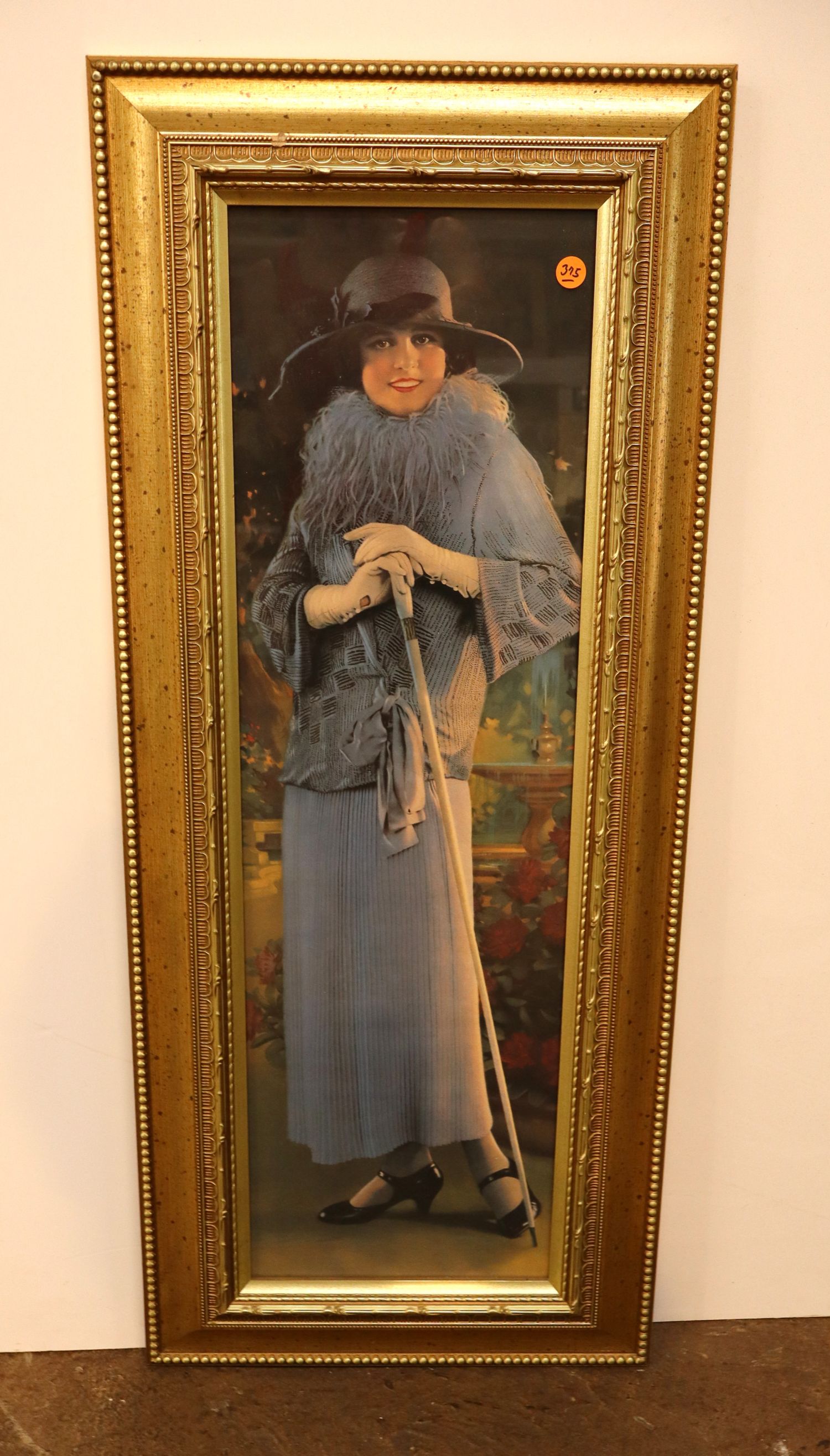 Vintage Gallery Graphics 1920s Flapper Art Print
