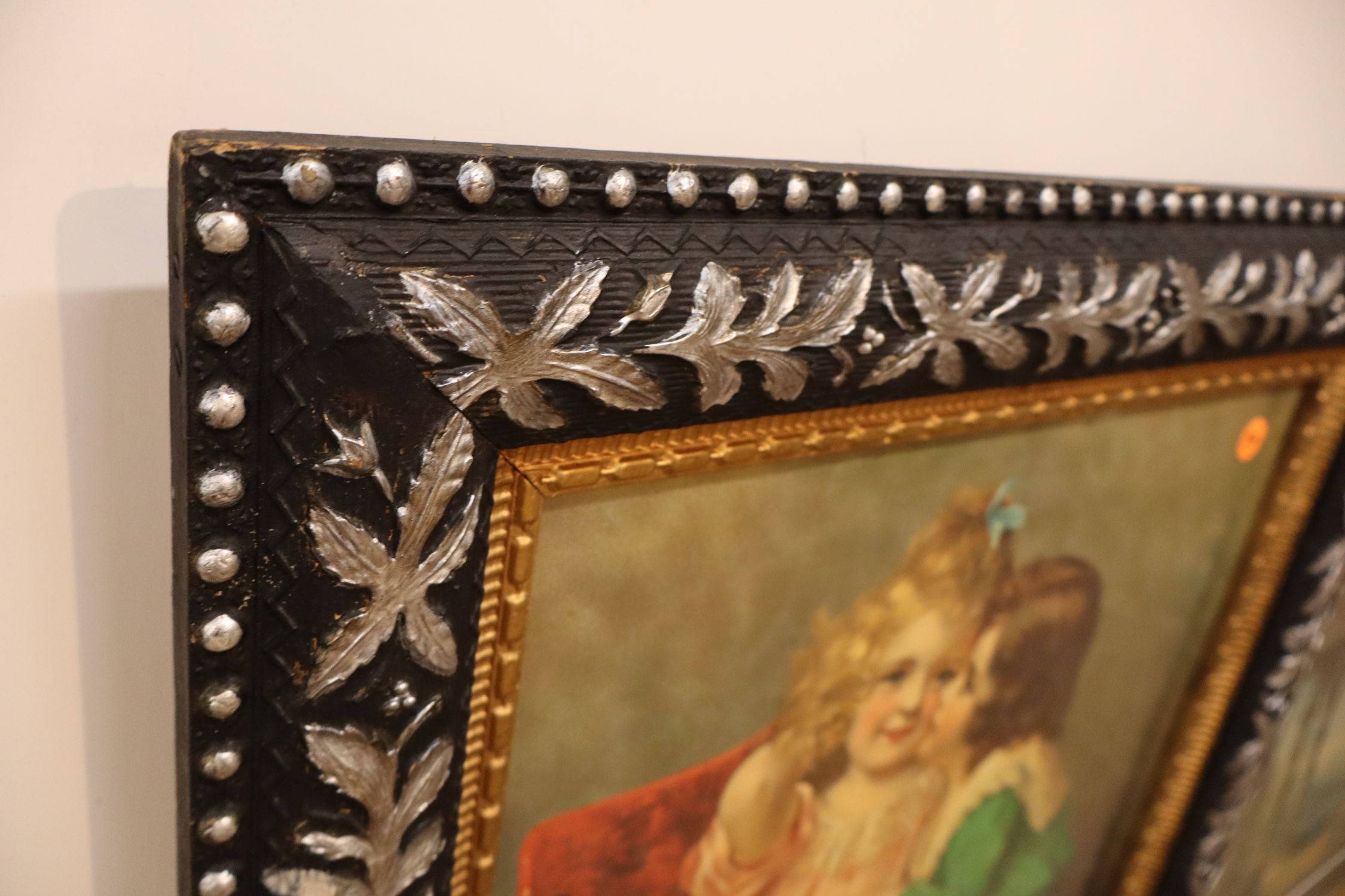 Classic Victorian-style lithograph offset print