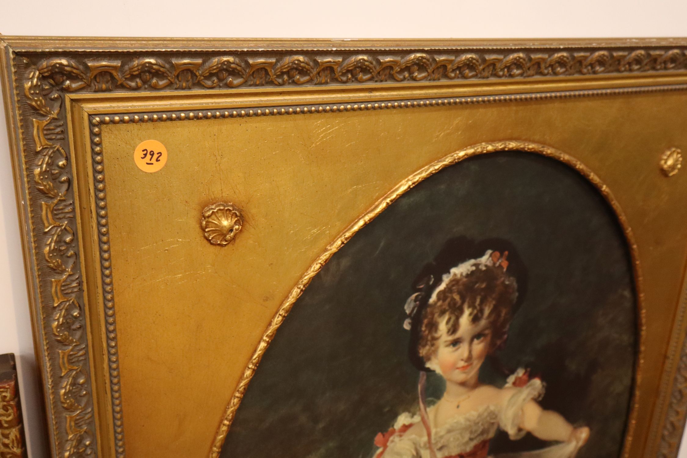 Antique Miss Murray Thomas Lawrence Portrait Frame