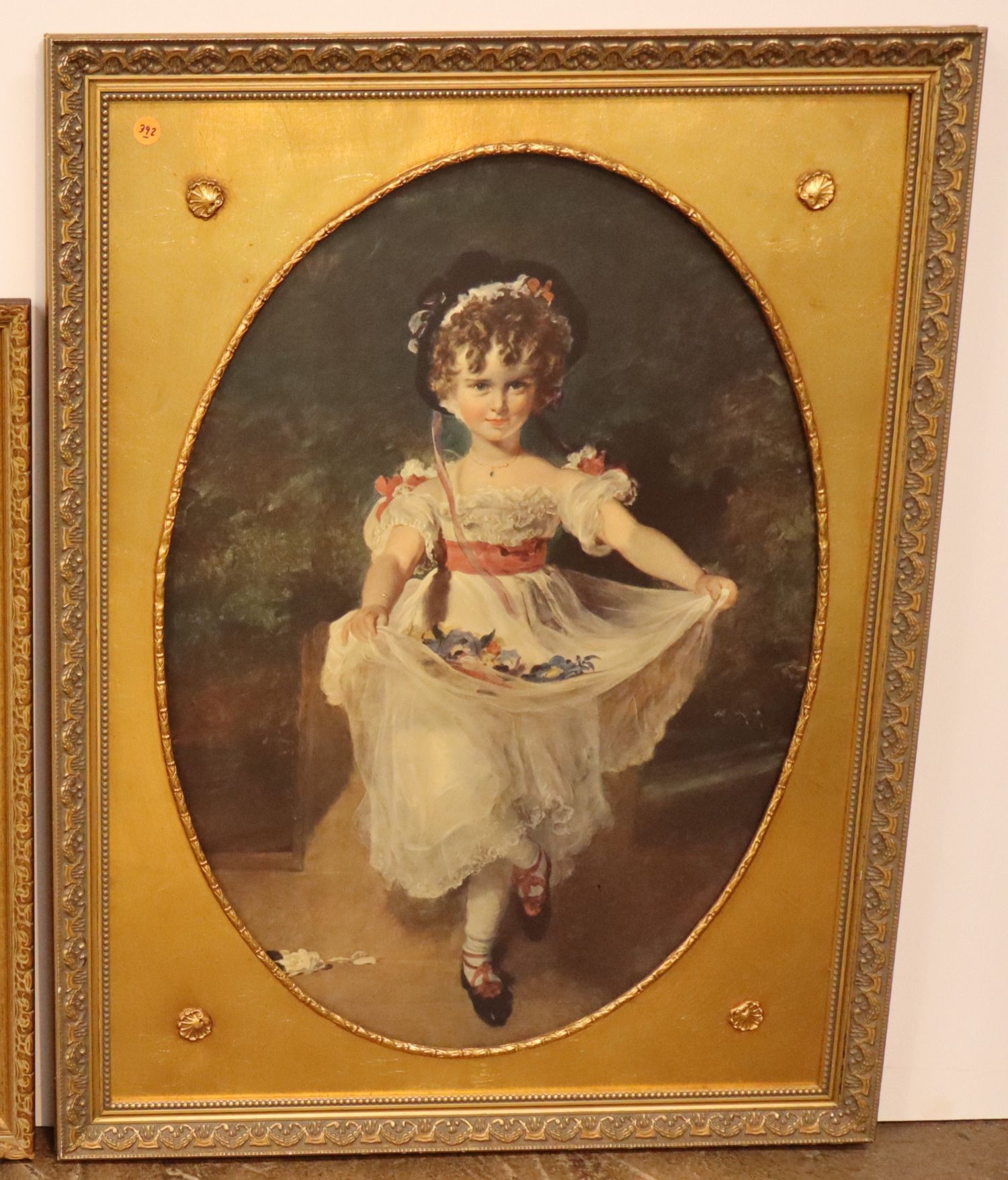 Antique Miss Murray Thomas Lawrence Portrait Frame