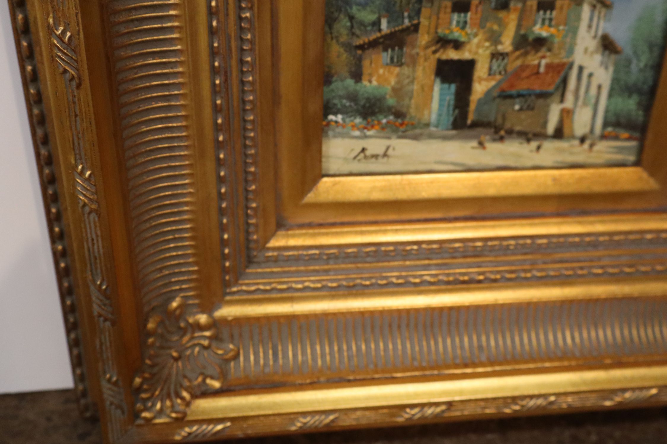 Guido Borelli Il Campagna Original Oil Painting