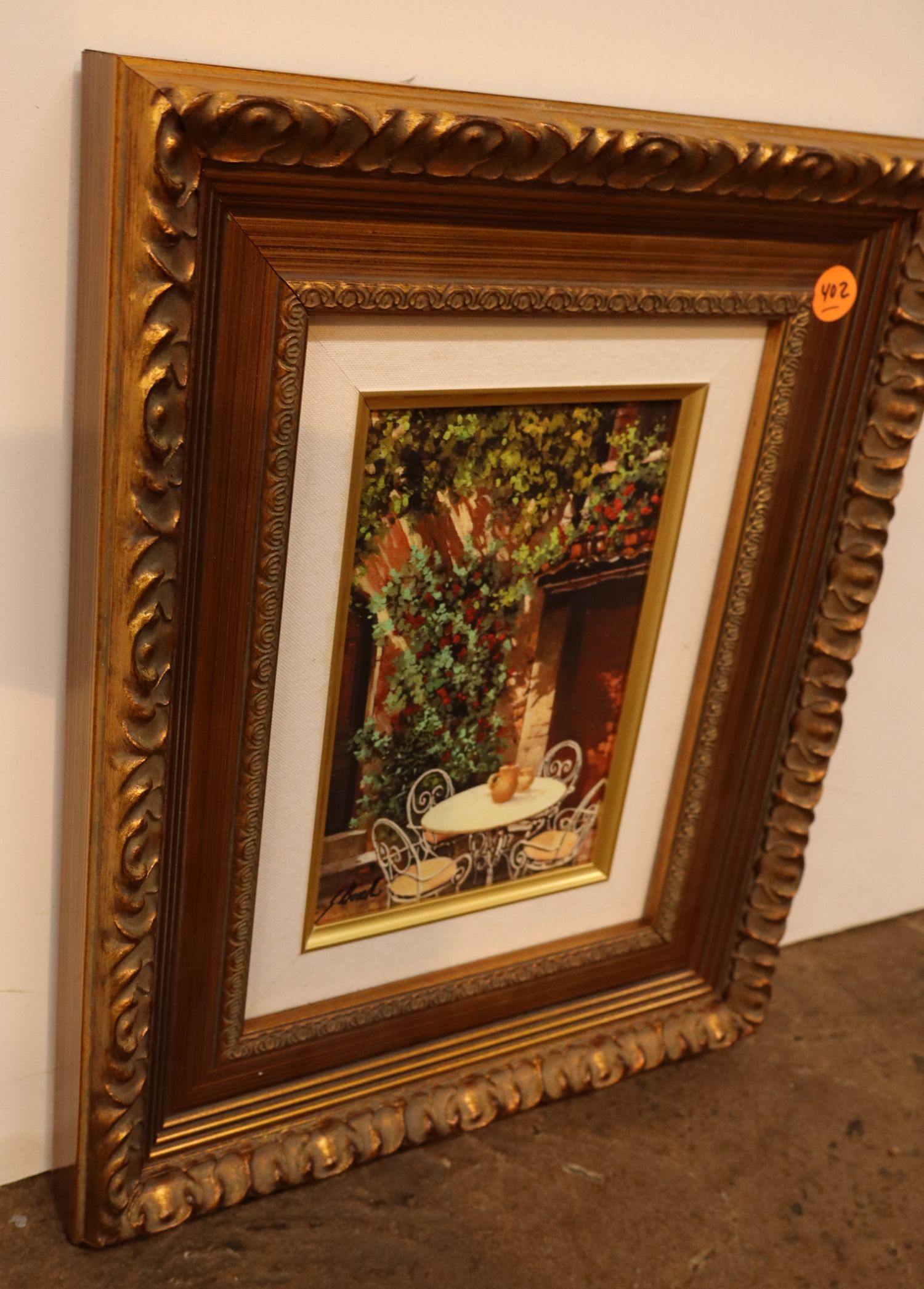 Guido Borelli Quattro Sede Signed Giclee Frame