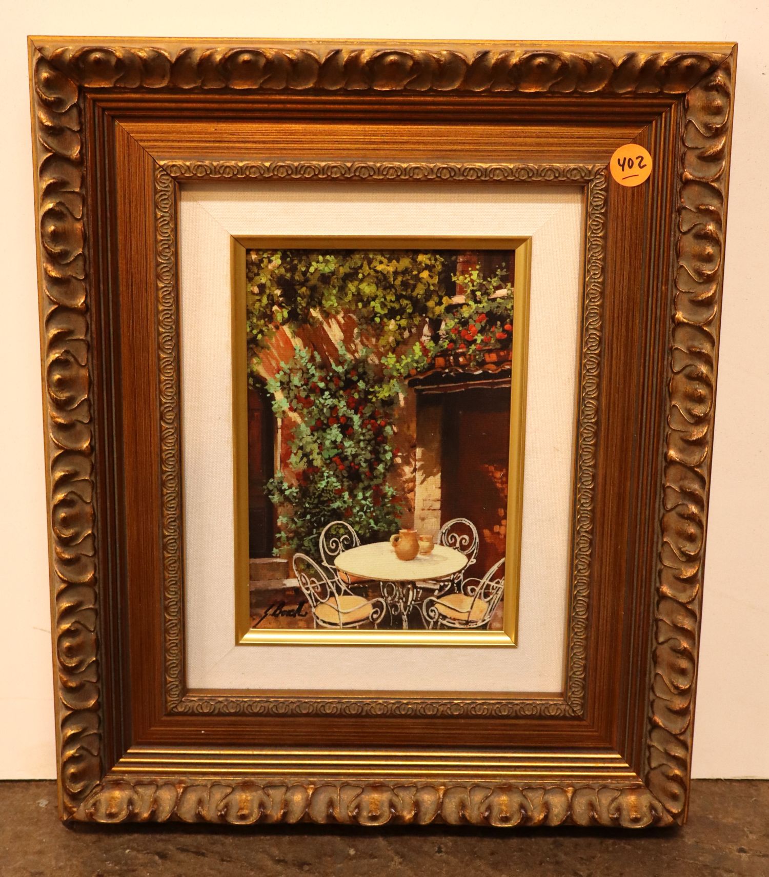 Guido Borelli Quattro Sede Signed Giclee Frame