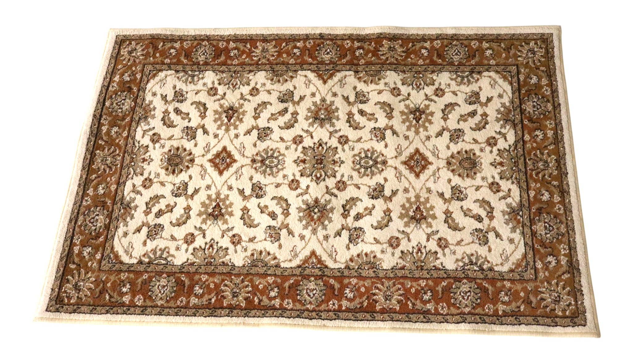 Italian Vienna Polypropylene Accent Rug Cream 3x5