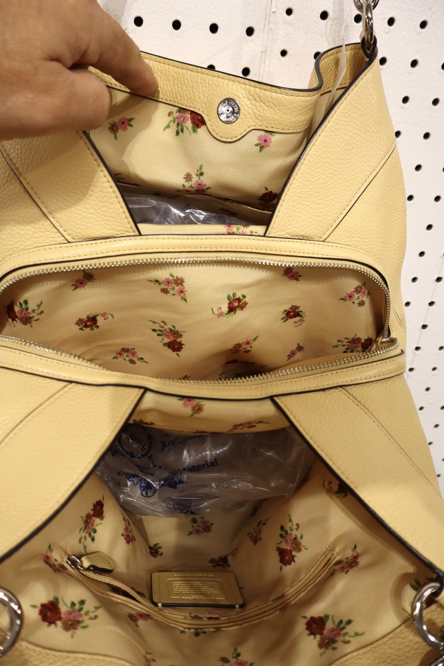 Vintage Coach purse with wallet in good condition