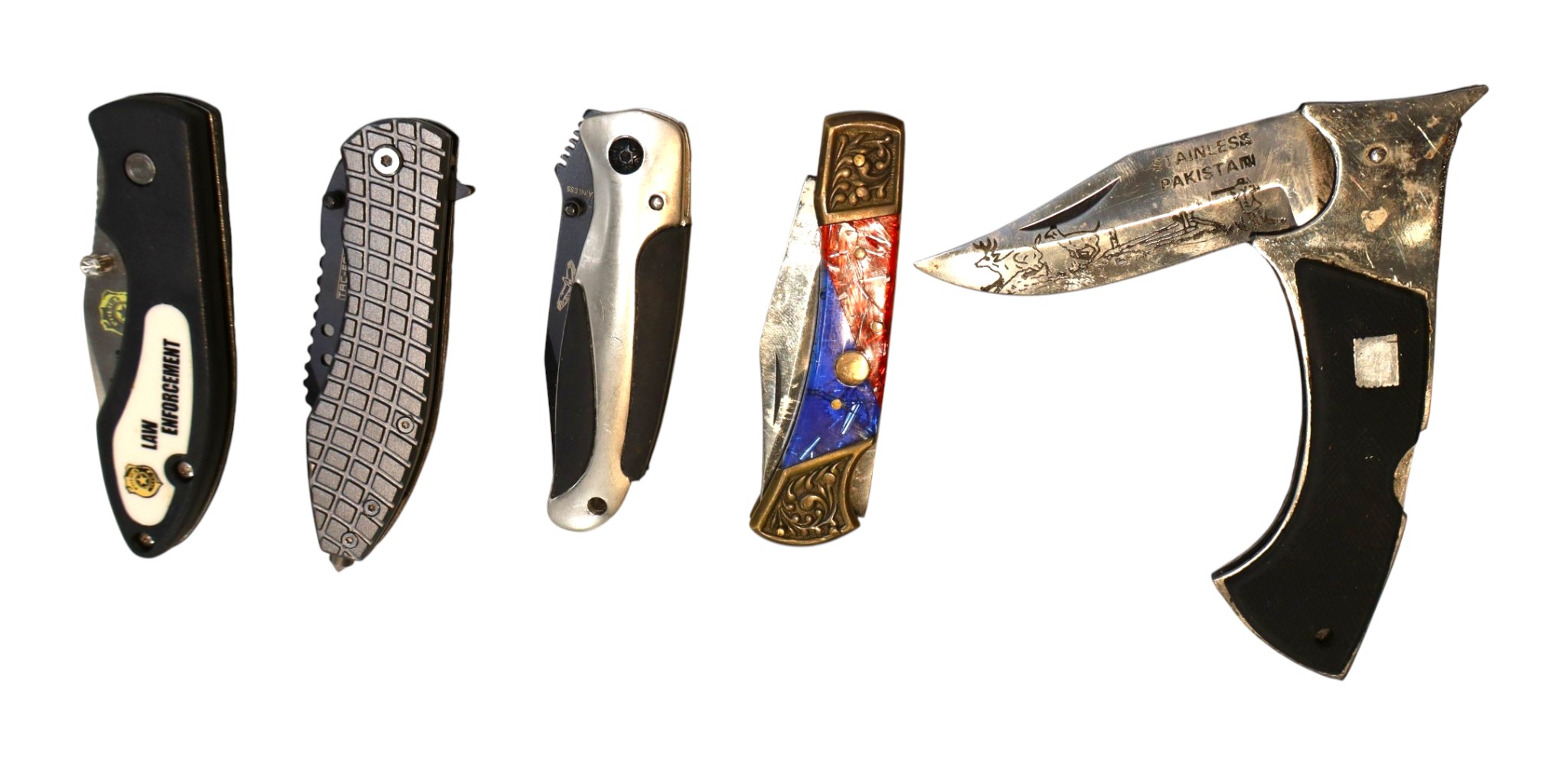 5 folding pocket knives
