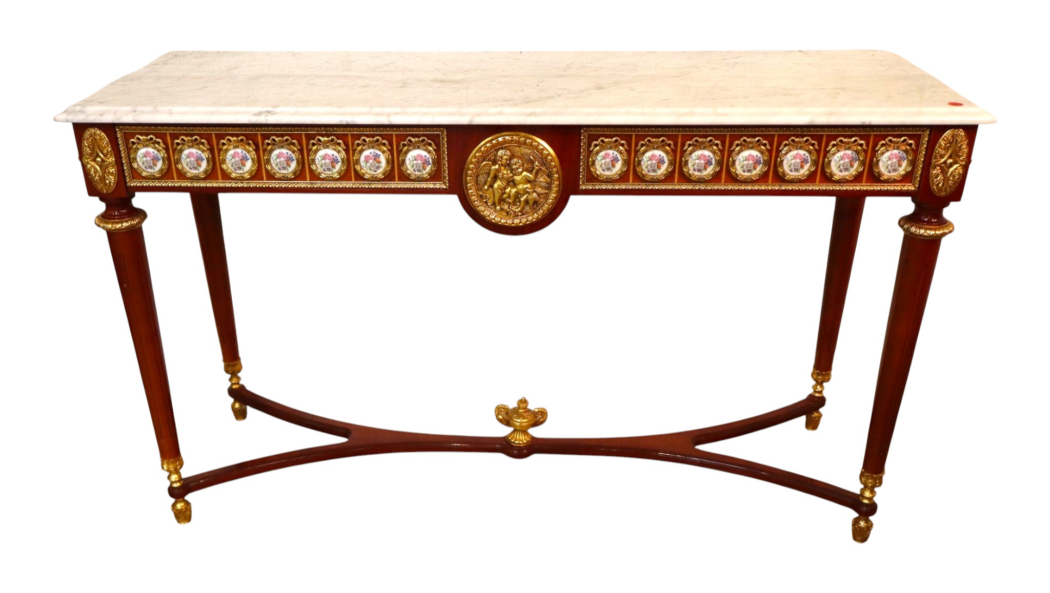 Mariner 1893 Louis Revival Marble Top Console