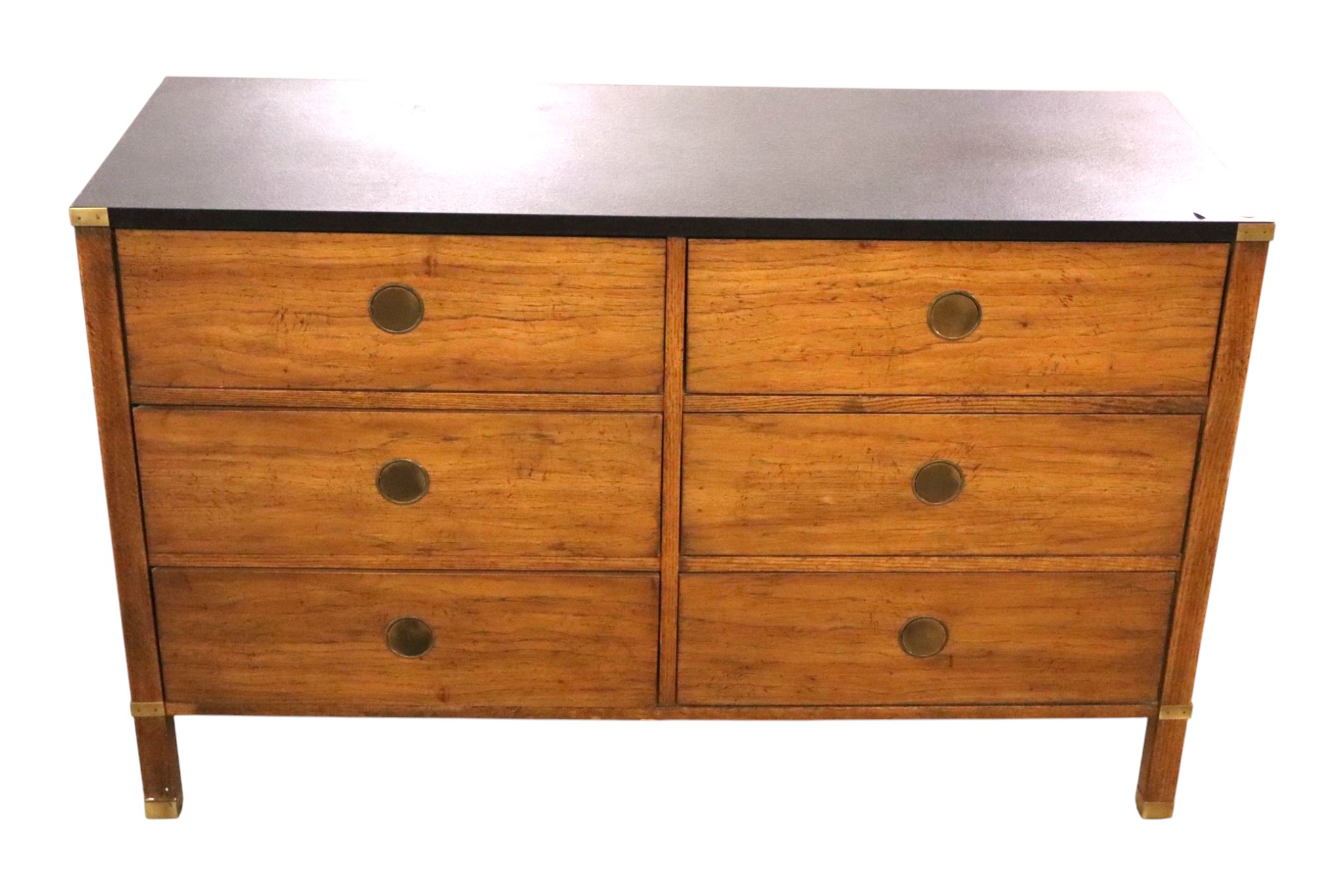 MCM American of Martinsville 6-drw walnut chest