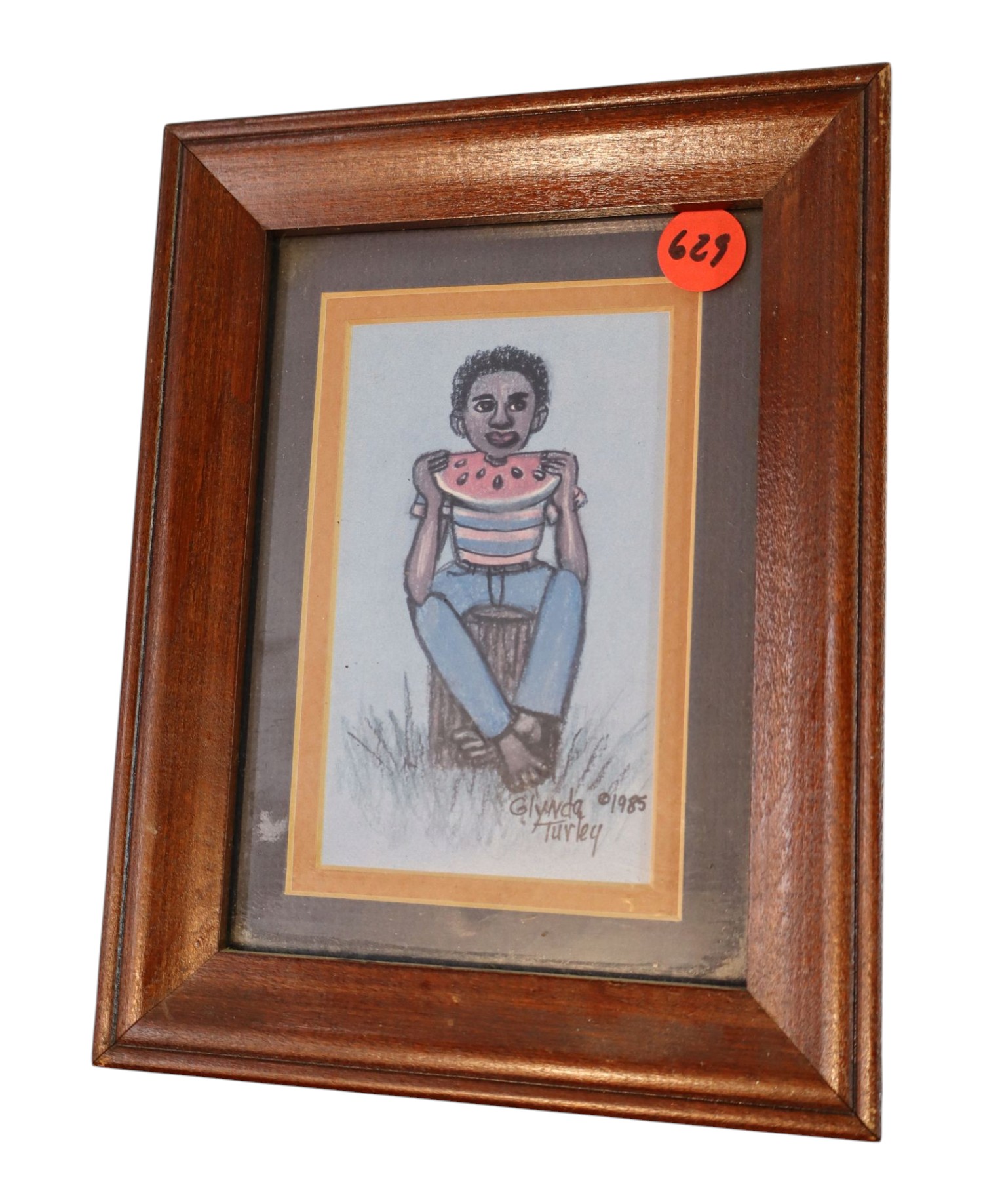 Glynda Turley 1985 Framed Black Americana Print