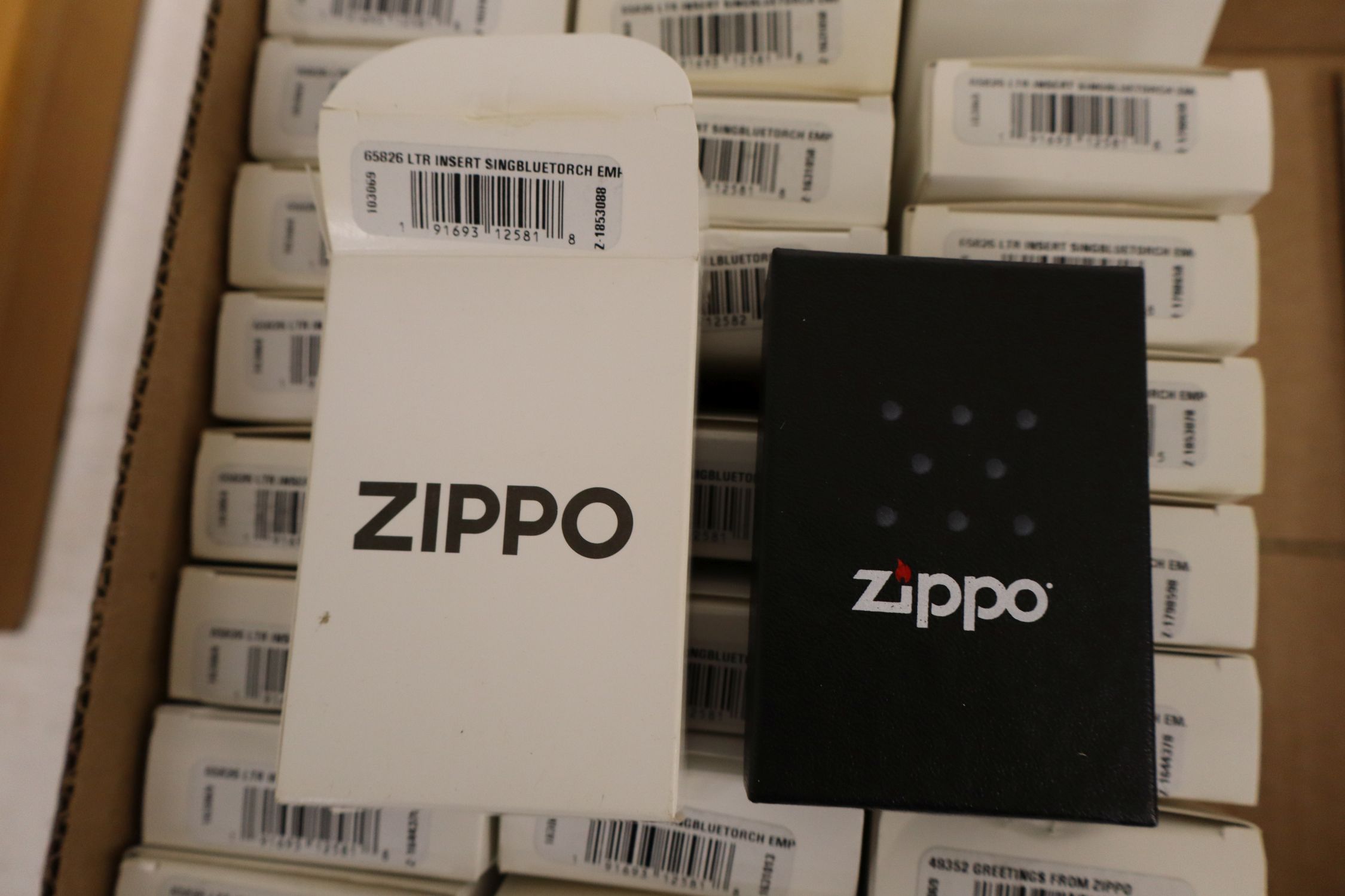 28 vintage Zippo lighter empty boxes
