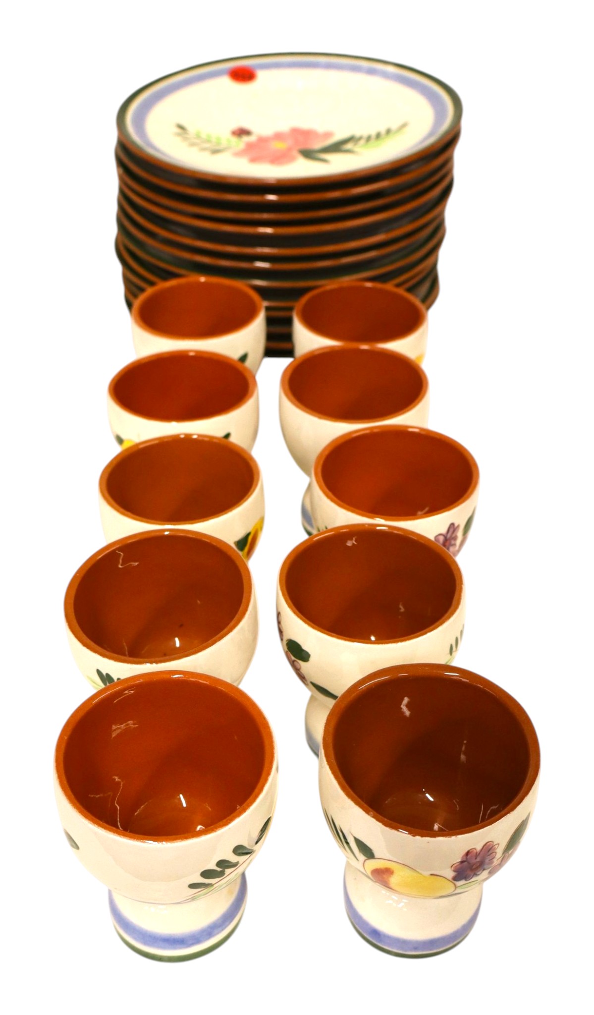 22-pc Vintage Stangl lunch set
