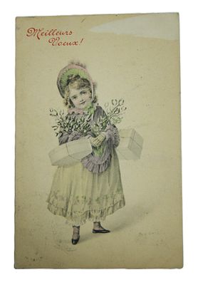 Открытка " Вербное Воскресенье ". До 1917 г.