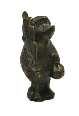 Фигурка бронзовая " Ёжик в тумане ". Авторская работа. 1990-е гг.